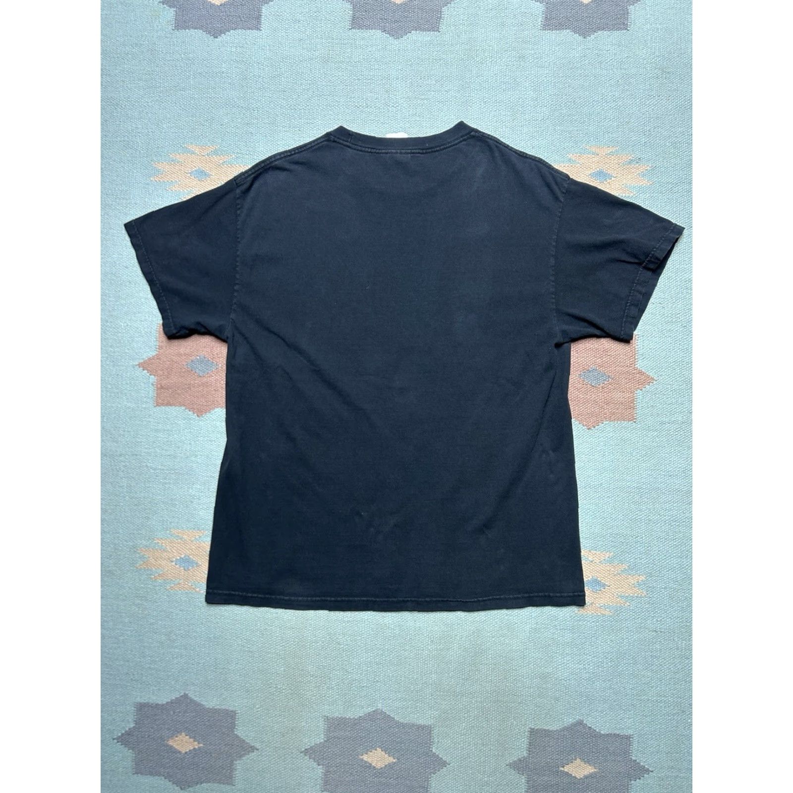 Vintage VINTAGE Sportswear T-Shirt Black Large Mens Skull Eagle Thunder Graphic Size US L / EU 52-54 / 3 - 5 Thumbnail