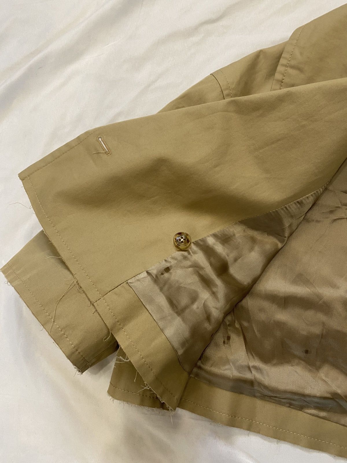 Maison Margiela MM6 Cropped Trench Coat SS21 Womens Italy