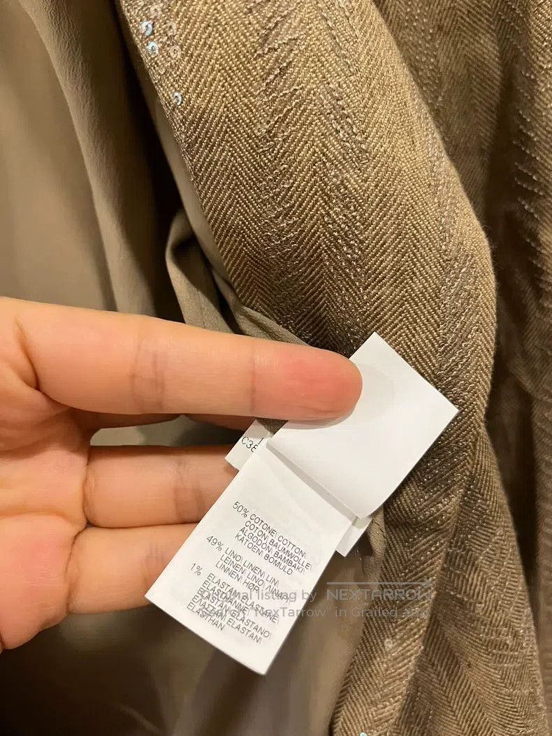 Brunello Cucinelli Brunello Cucinelli Sequin blazer Size S / US 4 / IT 40 - 7 Thumbnail