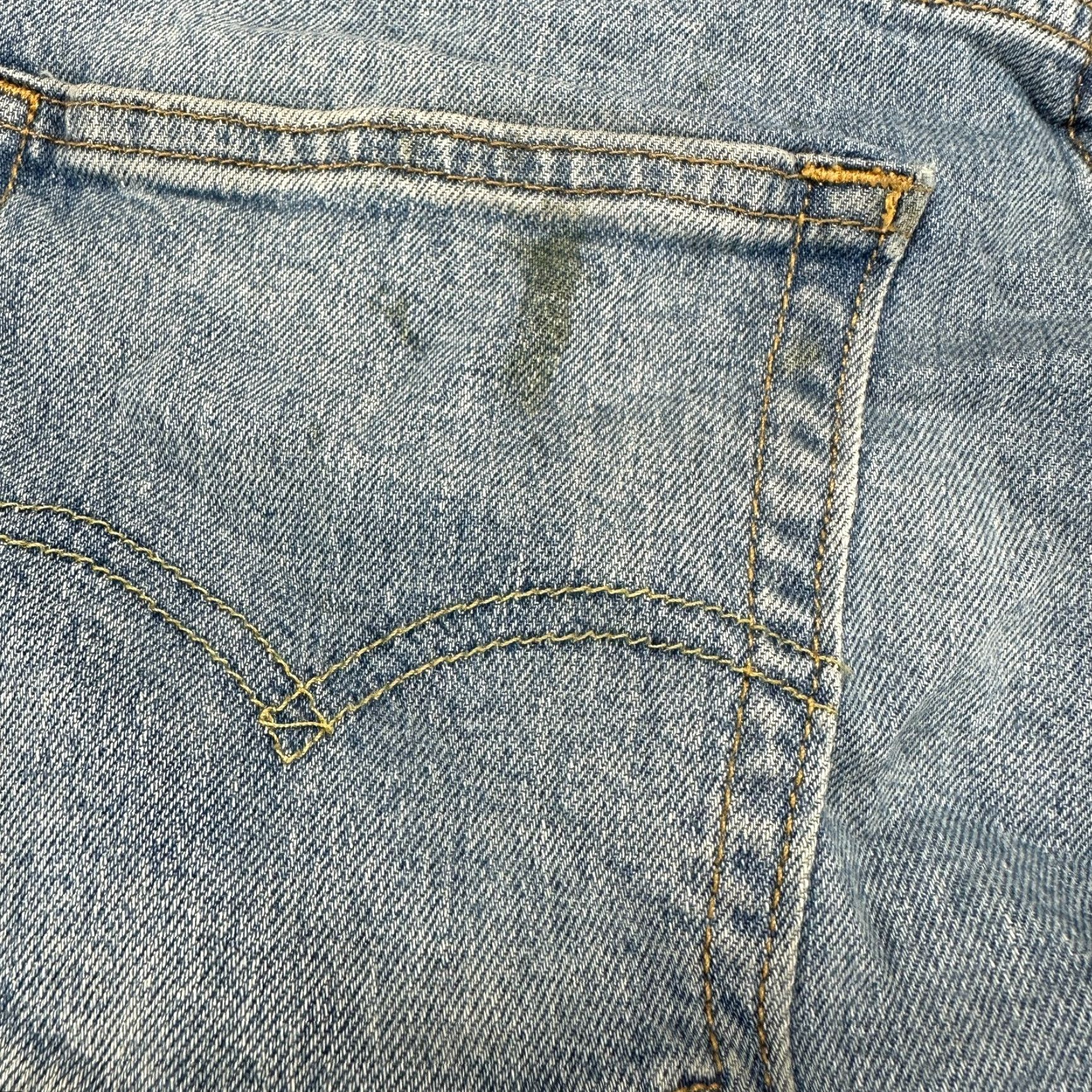 Levi's Levi's Levis 512 Jeans Mens 30x32 Blue Slim Straight Leg Light Wash Stretch Flex Regular Size 30 Mens Jeans Size US 30 / EU 46 - 3 Thumbnail