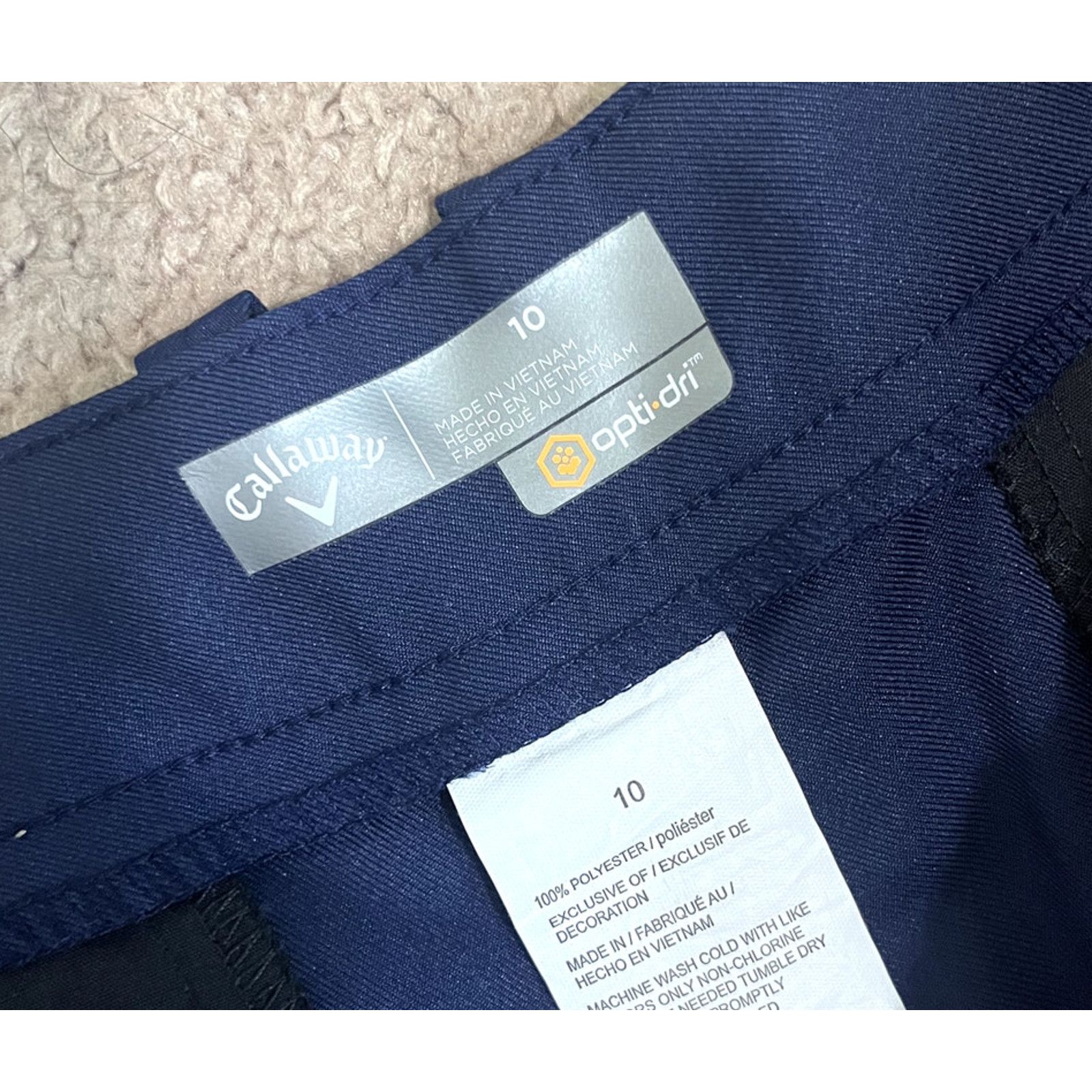 Callaway Women's Blue Callaway Shorts 10 Size 32" / US 10 / IT 46 - 5 Thumbnail