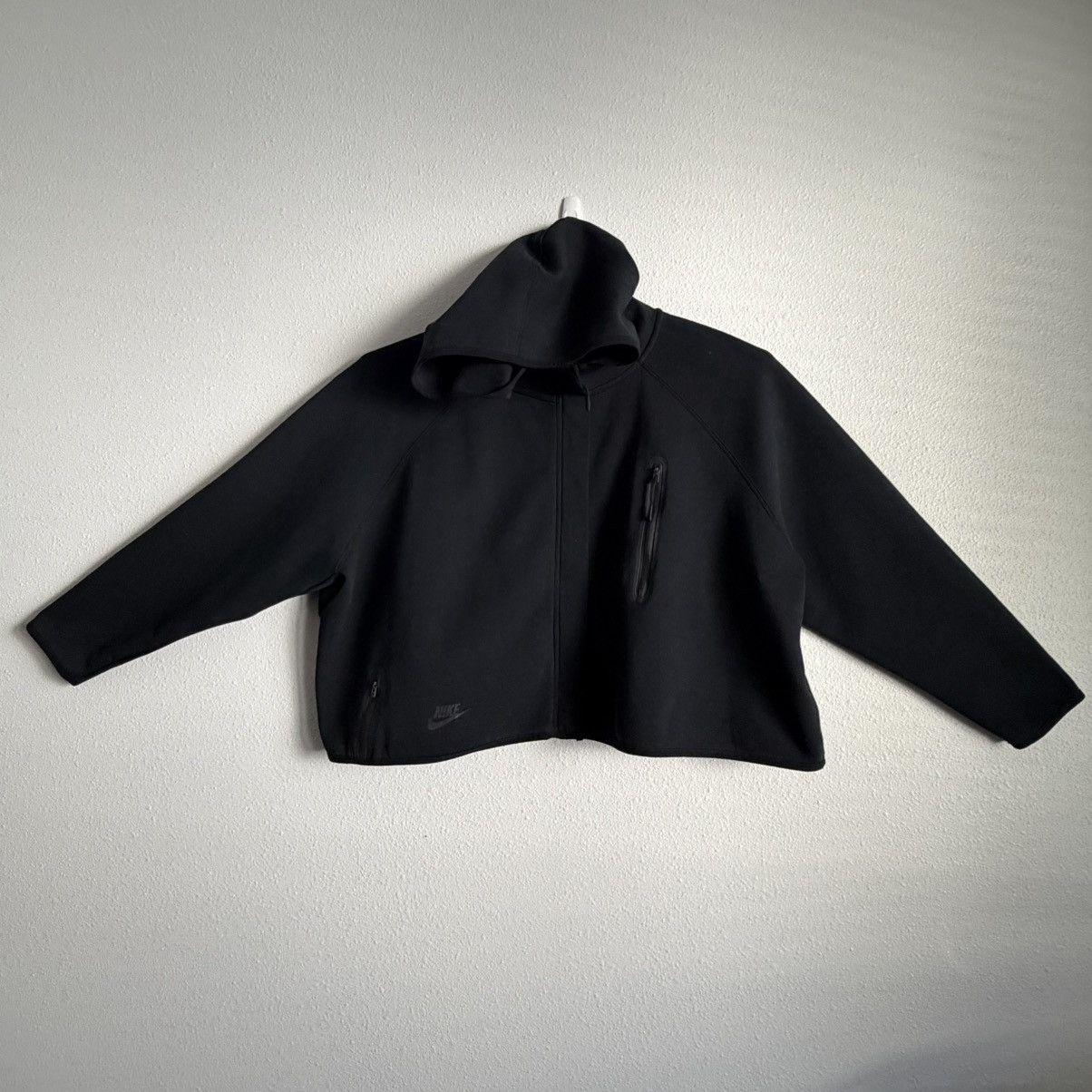 Nike Nike Sportswear Tech Fleece Cape Hoodie Women’s L Black Yoga Size L / US 10 / IT 46 - 4 Thumbnail