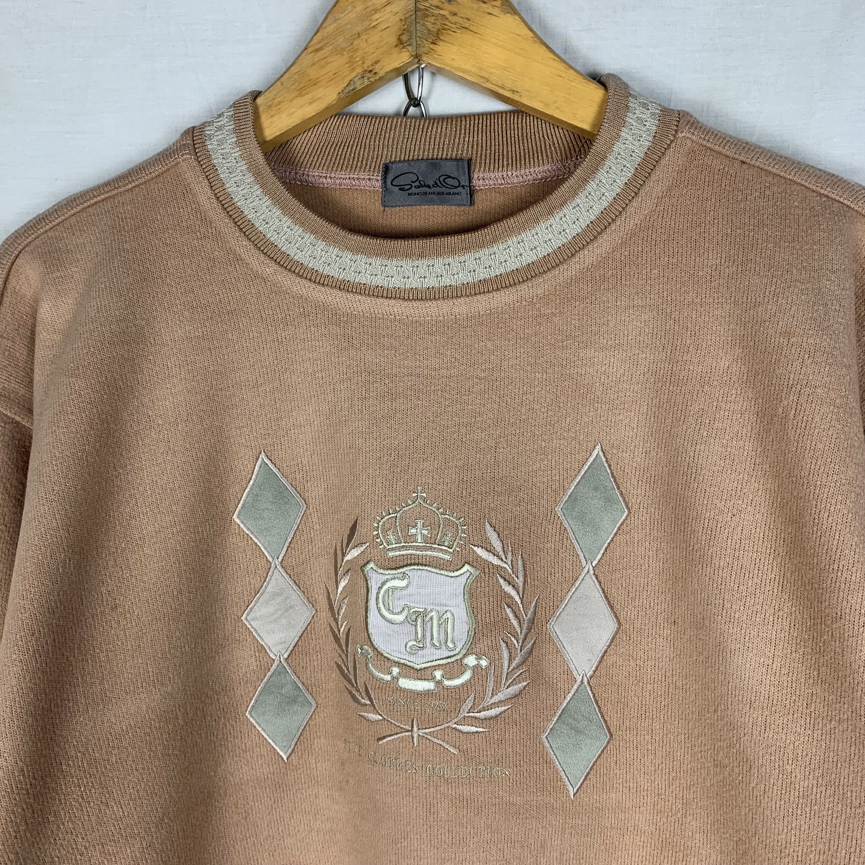 Vintage Vintage Bruno De Angelis Milano Sweatshirt Crewneck Size US S / EU 44-46 / 1 - 2 Thumbnail