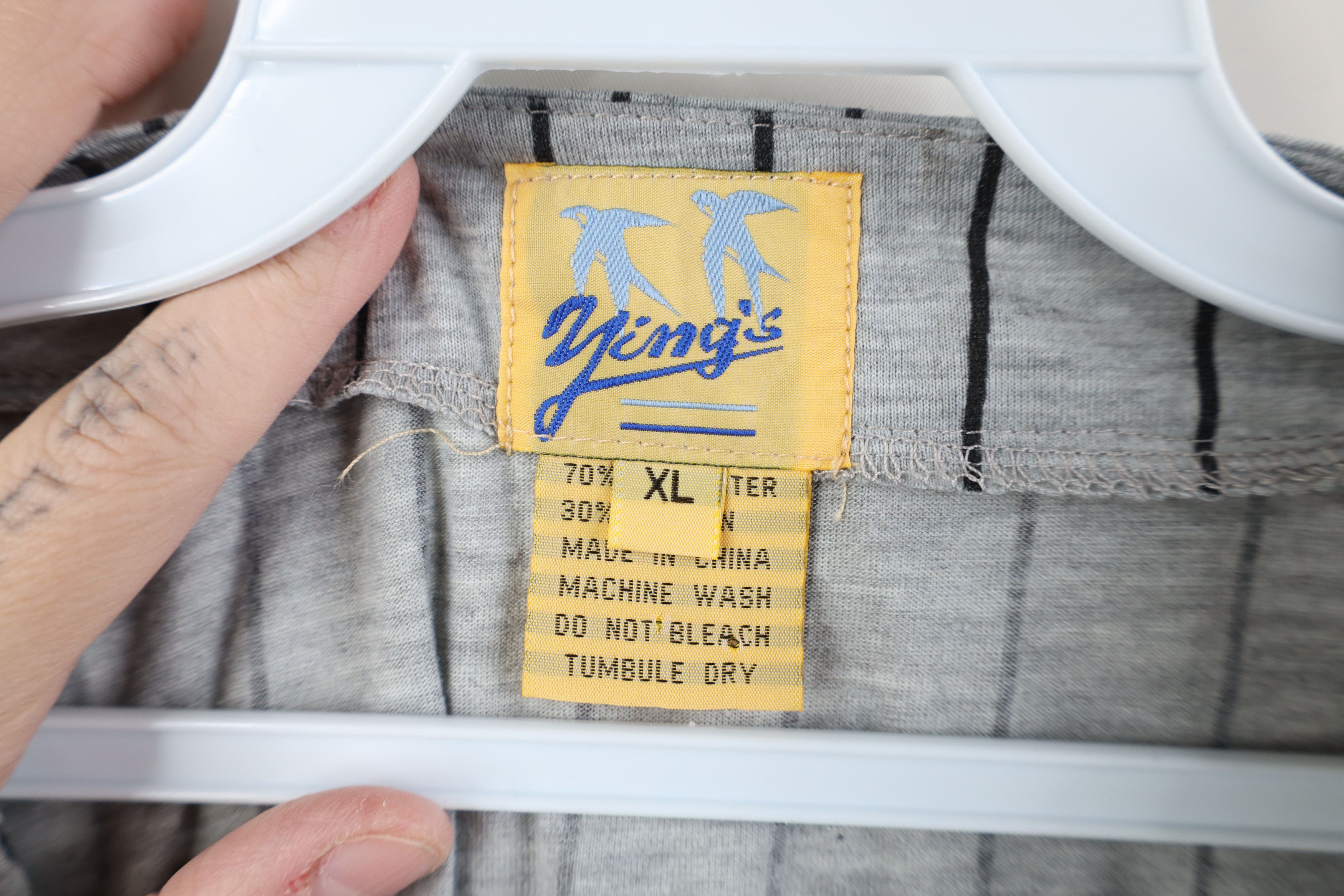 Vintage Vintage 90s Streetwear Prison Hard Ball Baseball Jersey Size US XL / EU 56 / 4 - 5 Thumbnail