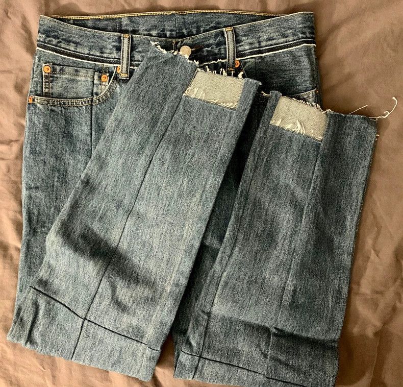 Vetements vetements size m Patchwork jeans 2503-Nextarrow Size US 30 / EU 46 - 2 Thumbnail