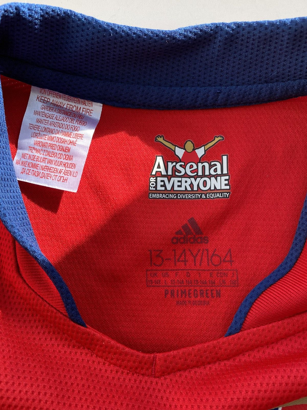 Adidas Arsenal FC Adidas Youth Soccer Jersey Emirates Fly Better Size US XS / EU 42 / 0 - 6 Thumbnail