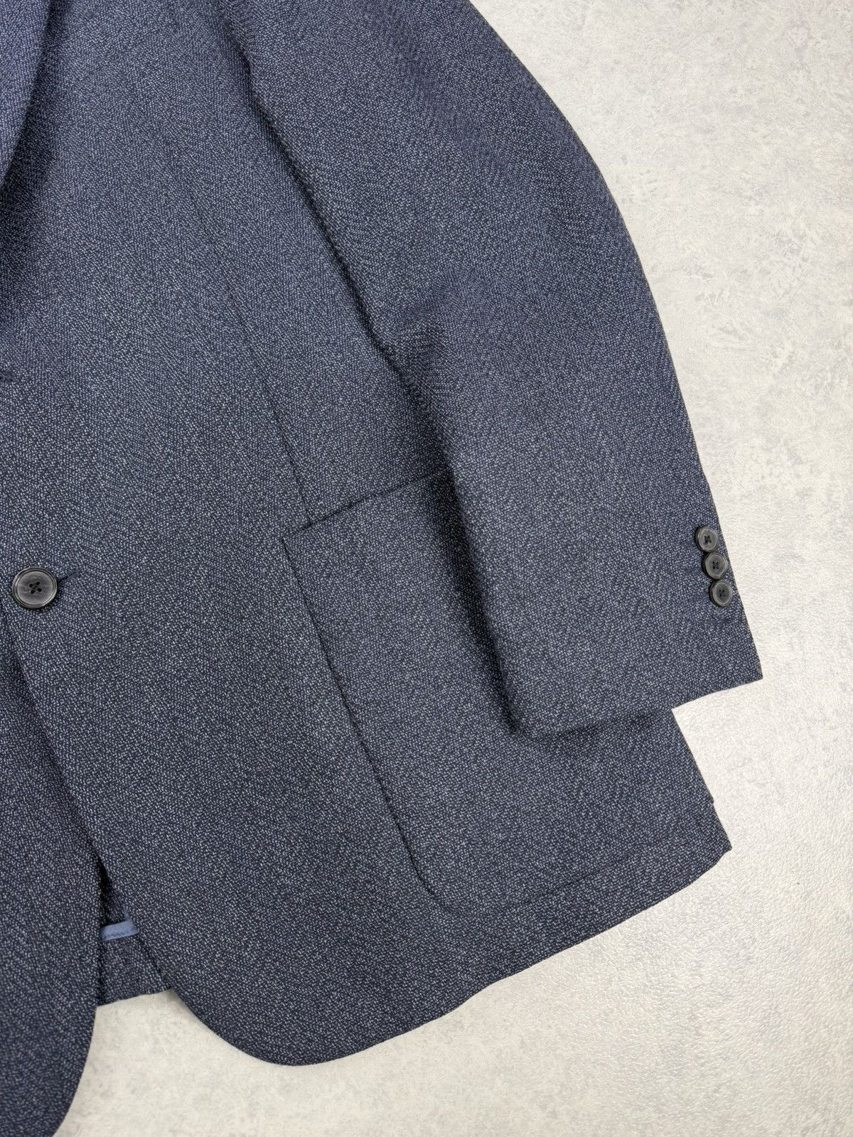 Emporio Armani Emporio Armani G Line Deco Fleck Blazer Jacket Size 52 Size 42R - 2 Thumbnail