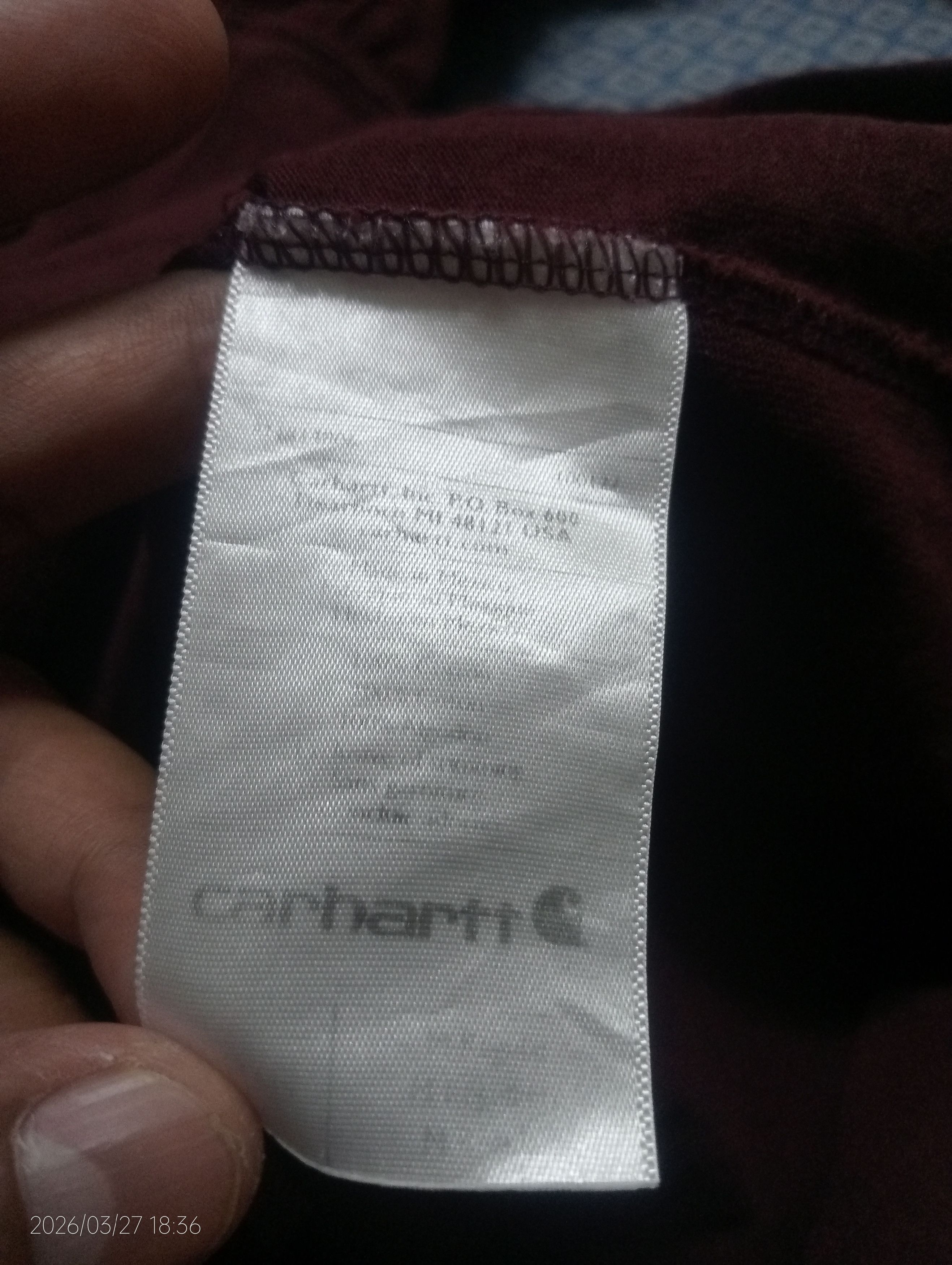 Carhartt Carhartt Pocket Tee Long Sleeve Size US L / EU 52-54 / 3 - 3 Thumbnail