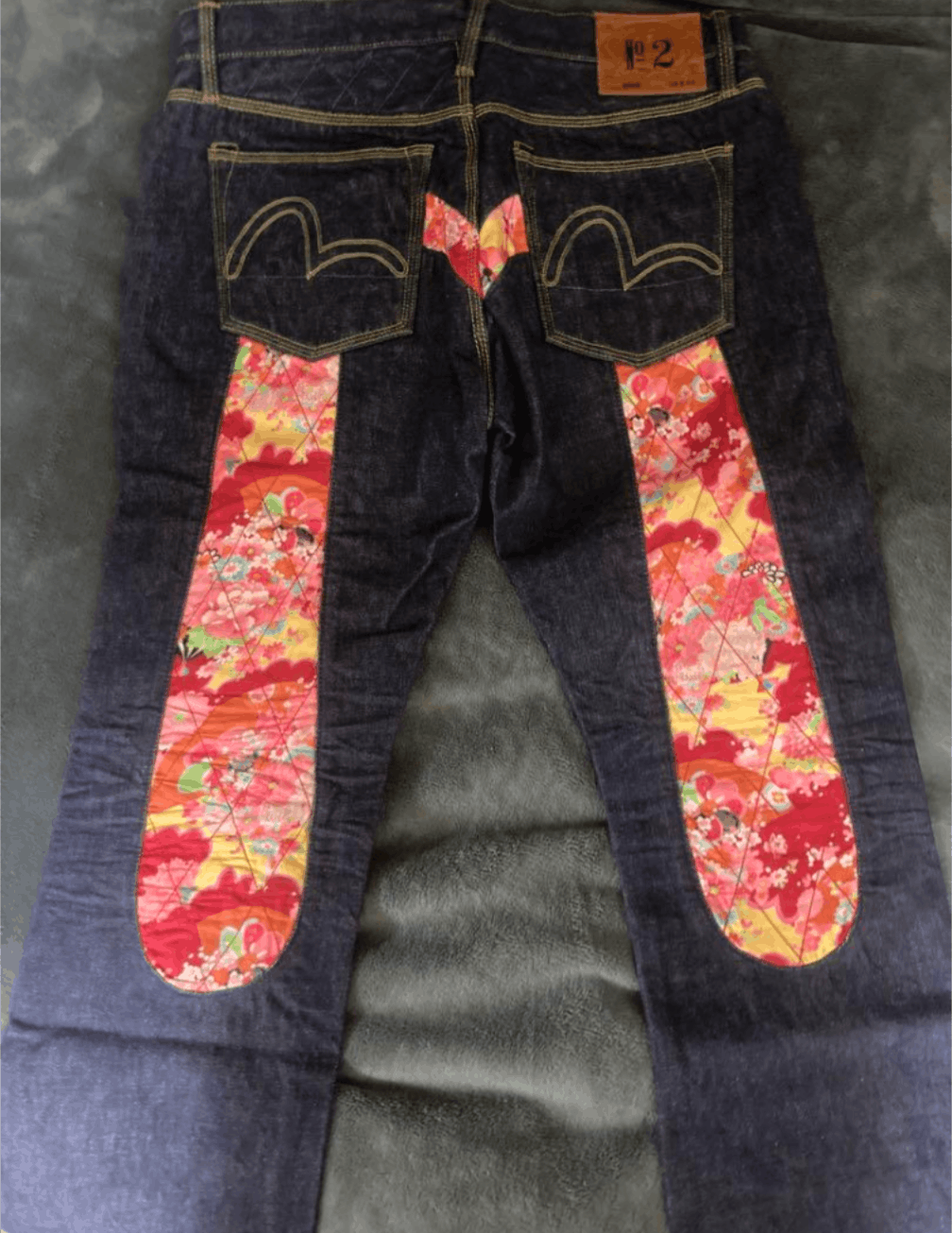 Evisu Evisu Jeans 34 Daikoku Embroidery Limited Edition Size US 34 / EU 50 - 2 Thumbnail