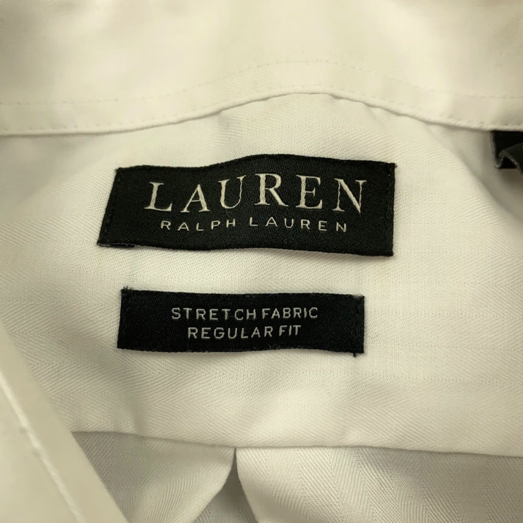 Ralph Lauren Ralph Lauren LRL Black Label Shirt Mens 2XL White Stretch Regular Fit Size US XXL / EU 58 / 5 - 3 Thumbnail