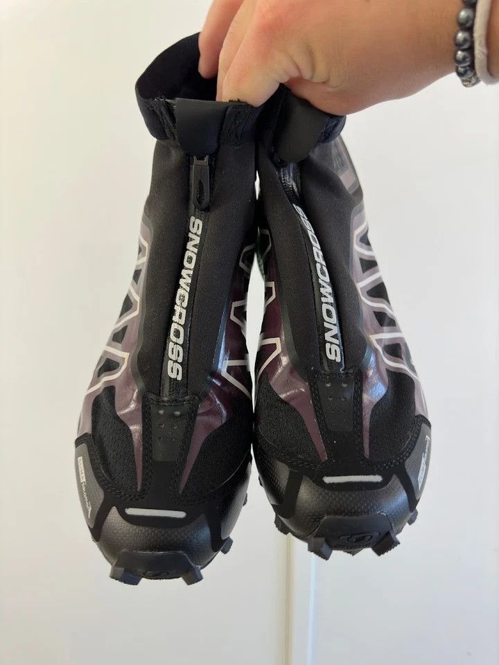 Salomon salomon advanced snowcross purple, green, black size 12 Size US 12 / EU 45 - 2 Thumbnail