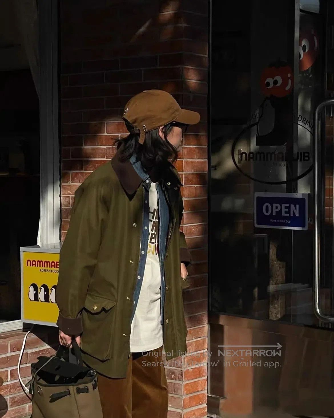 Celine CELINE Wax oil cloth; corduroy collar hunting jacket| Size L / US 10 / IT 46 - 2 Thumbnail