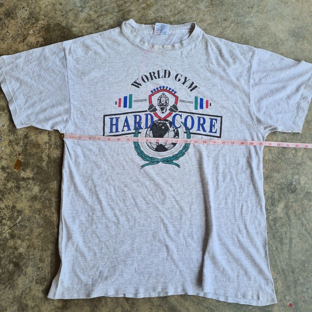 Other *RARE* VINTAGE 90s WORLD GYM FITNESS TEE Size US XL / EU 56 / 4 - 10 Thumbnail