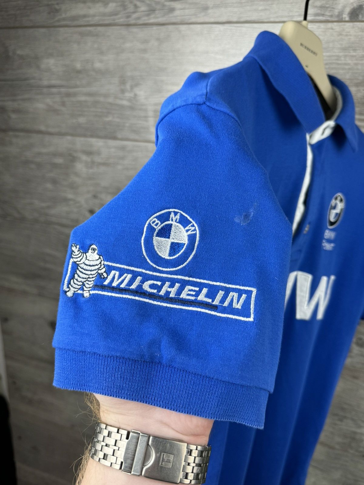 BMW × NASCAR Polo Racing BMW tee T shirt size L vintage Size US L / EU 52-54 / 3 - 9 Thumbnail
