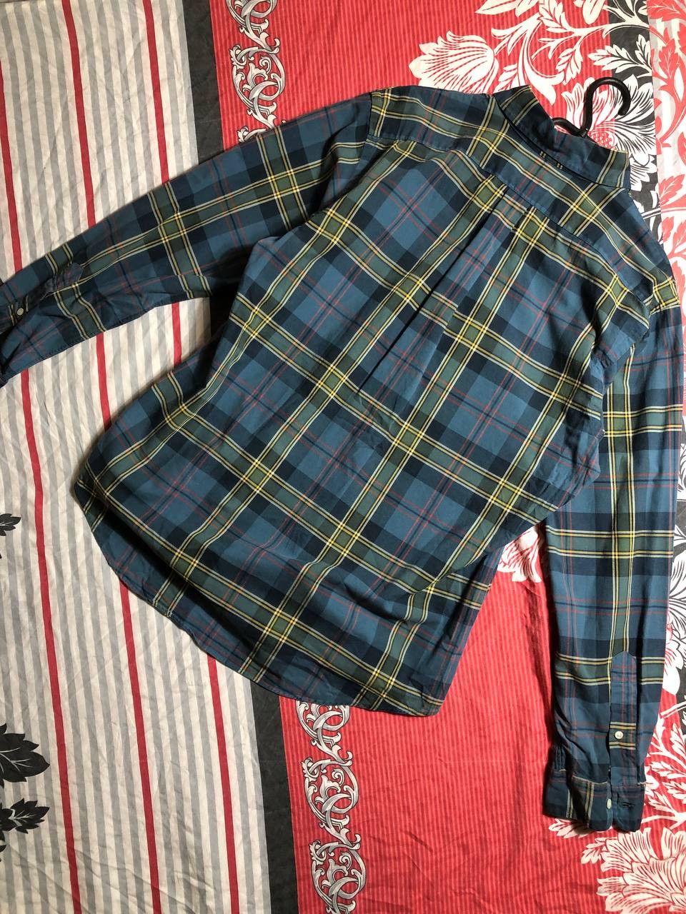 Polo Ralph Lauren × Ralph Lauren × Vintage Polo Ralph Lauren Vintage Mens Long Sleeve Striped Shirt Size US L / EU 52-54 / 3 - 12 Thumbnail
