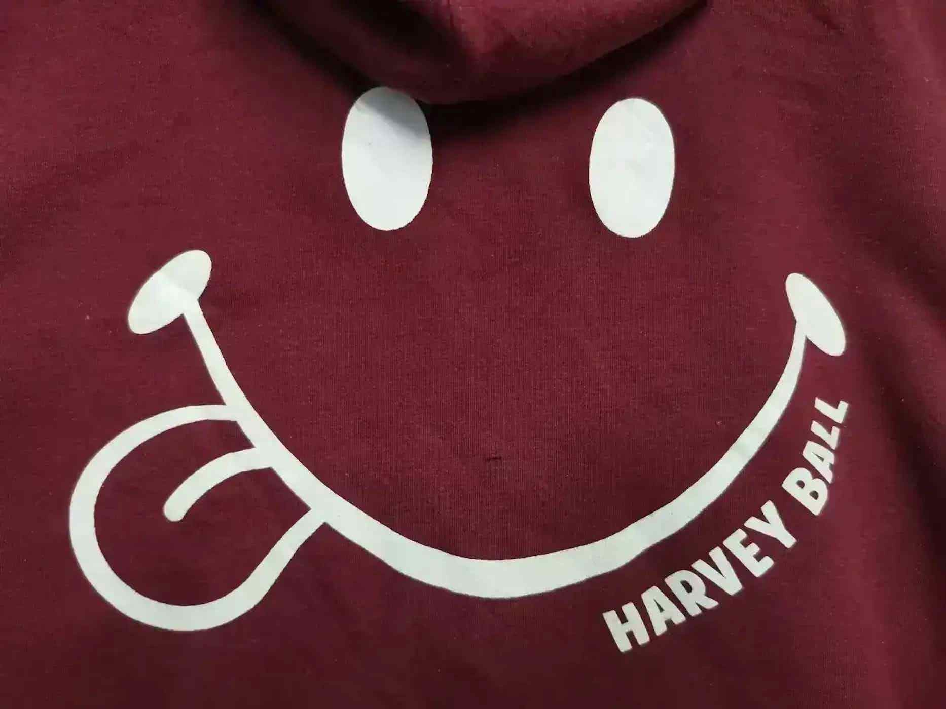 Vintage Vintage Harvey Ball Smiley Face Hoodie Size US L / EU 52-54 / 3 - 5 Thumbnail