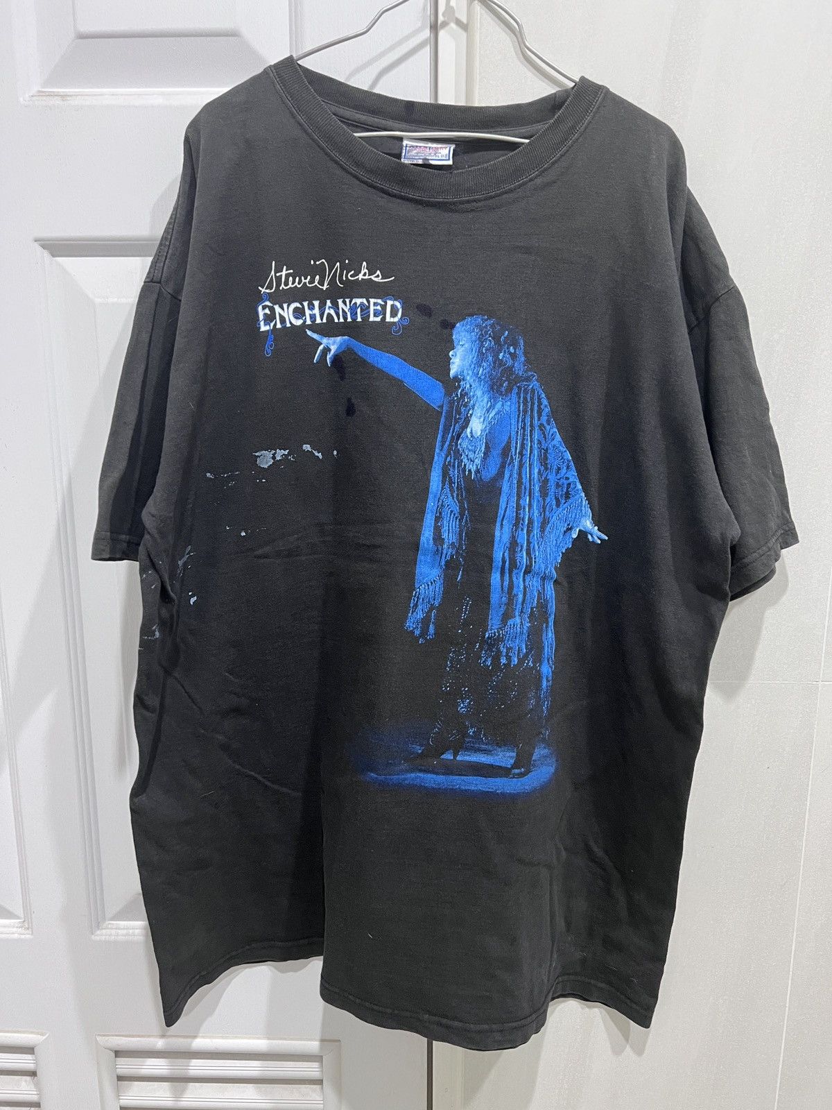 Band Tees Vintage 90s Stevie Nicks Enchanted Tour Promo Tee XL Faded Size US XL / EU 56 / 4 - 1 Thumbnail