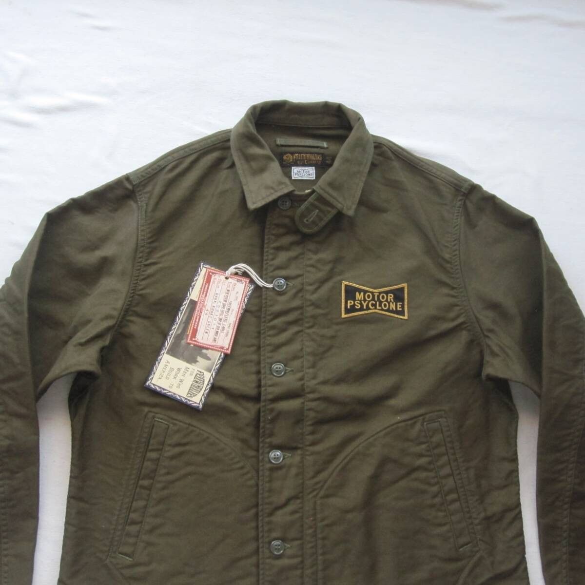 Freewheelers DECK WORKER JACKET “CHOP EM” size44 Size US XXL / EU 58 / 5 - 5 Thumbnail