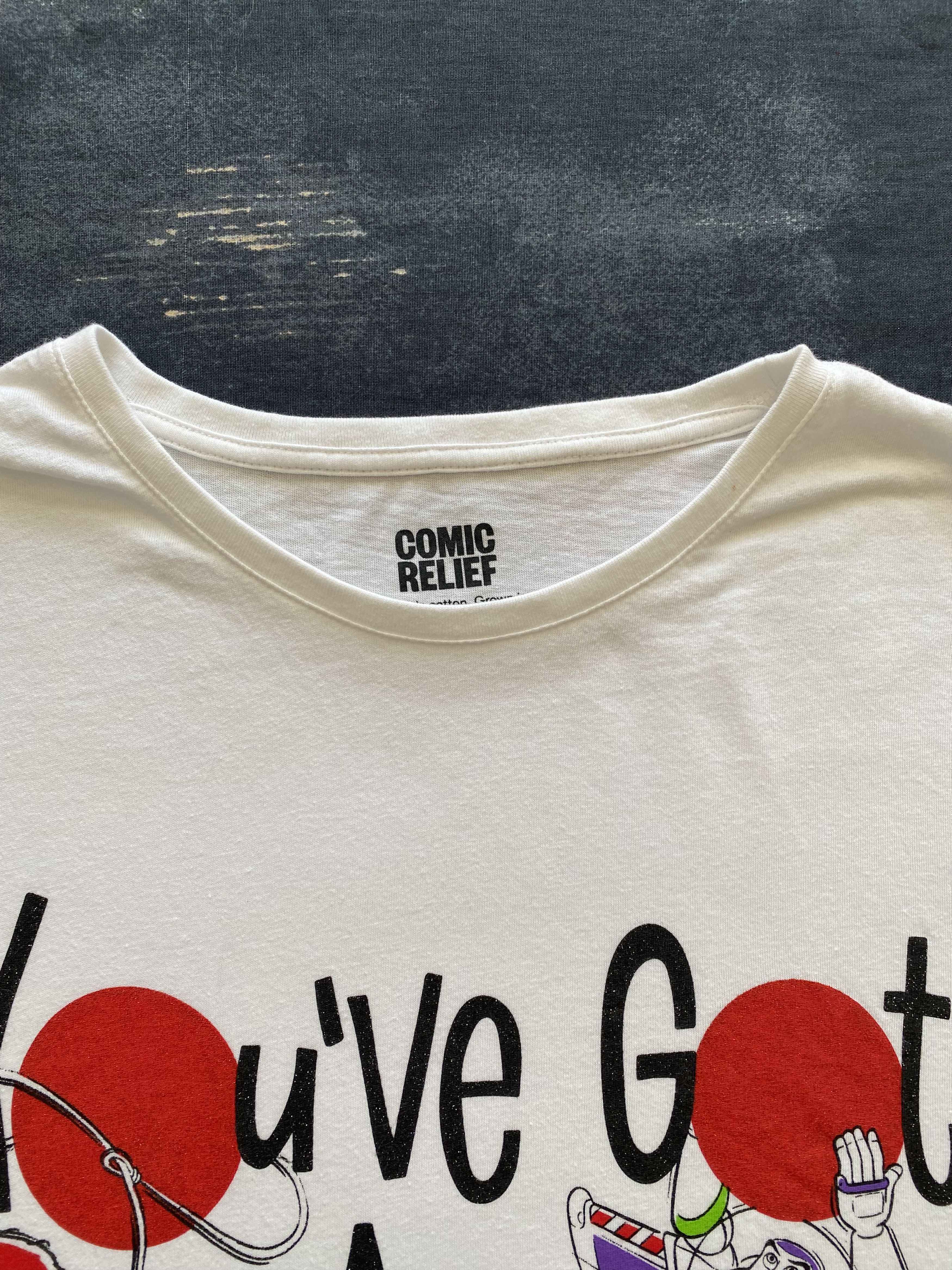 Cartoon Network Comic Relief Toy Story Vintage Cartoon T-shirt Size US L / EU 52-54 / 3 - 14 Thumbnail