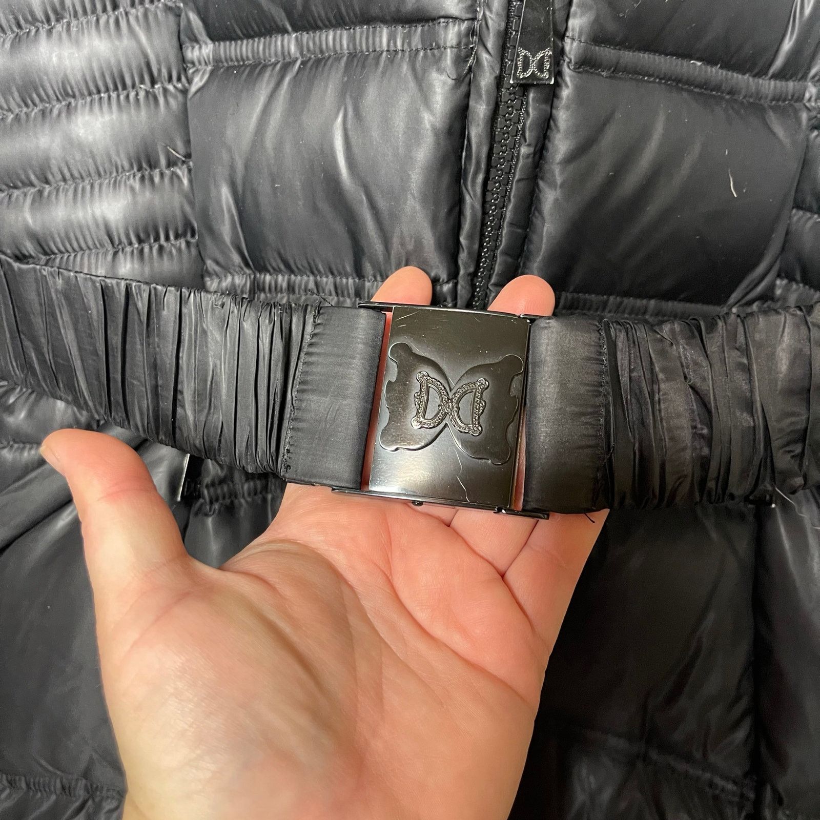 Other Dawn Levy black down filled coat with real fox fur trim XS Size XS / US 0-2 / IT 36-38 - 10 Thumbnail