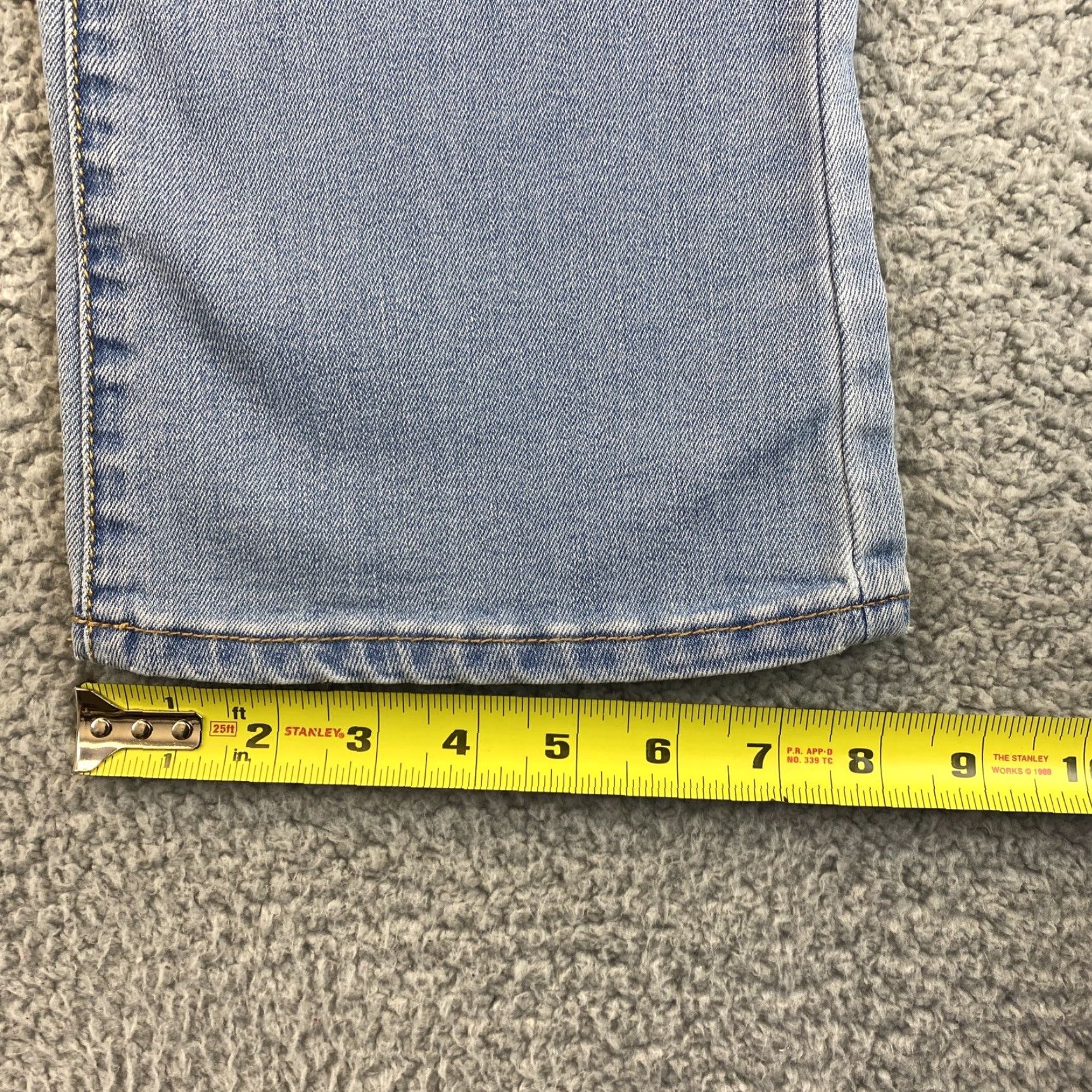 Lucky Brand Lucky Brand Jeans Women's 30X28 Slim Fit Distressed Blue Denim 90s Retro Size 30" / US 8 / IT 44 - 7 Thumbnail