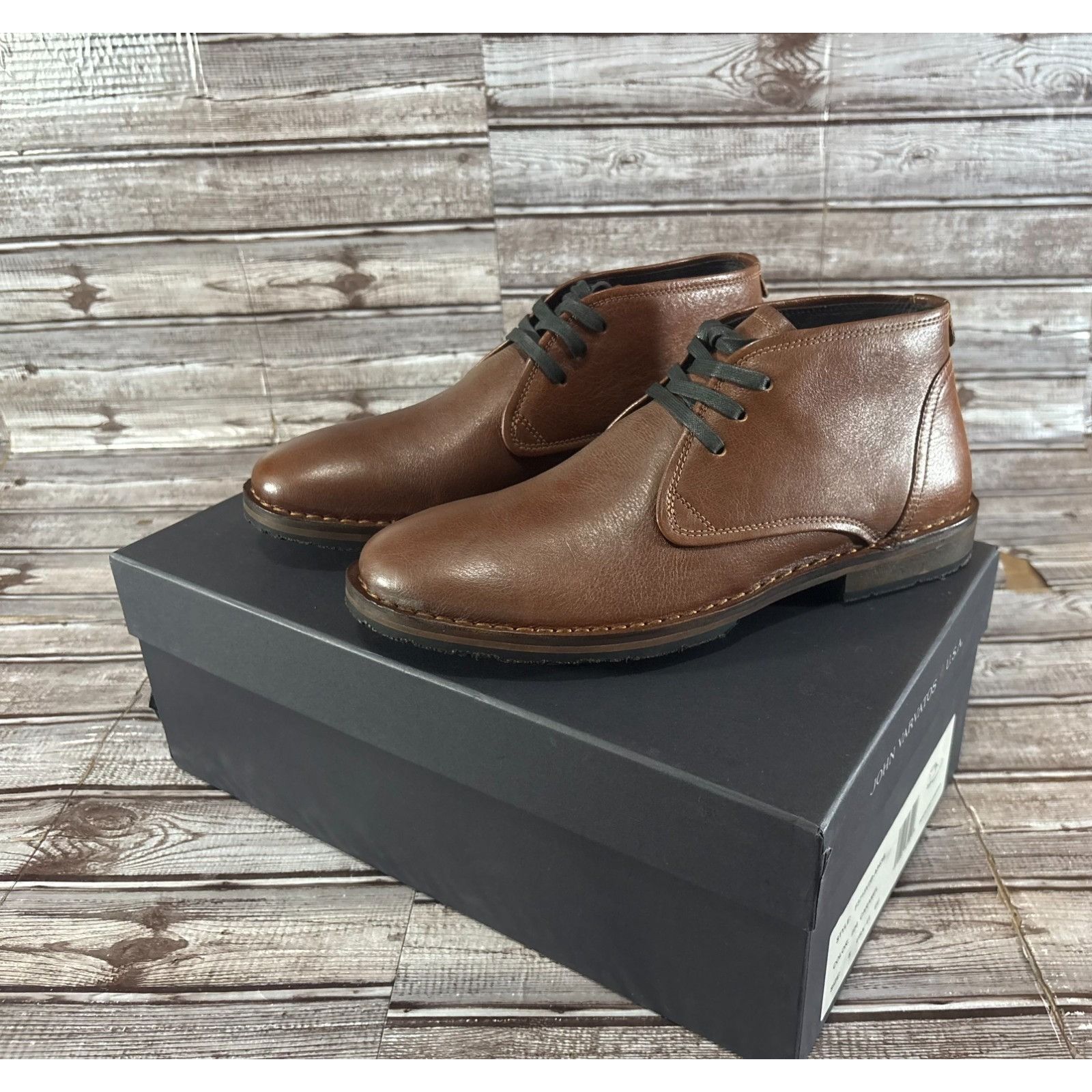 JOHN VARVATOS Portland Chukka‎ Men’s Size 12 Oxfords Dress Shoes Leather John Varvatos Portland Chukka JOHN VARVATOS Men main image 2