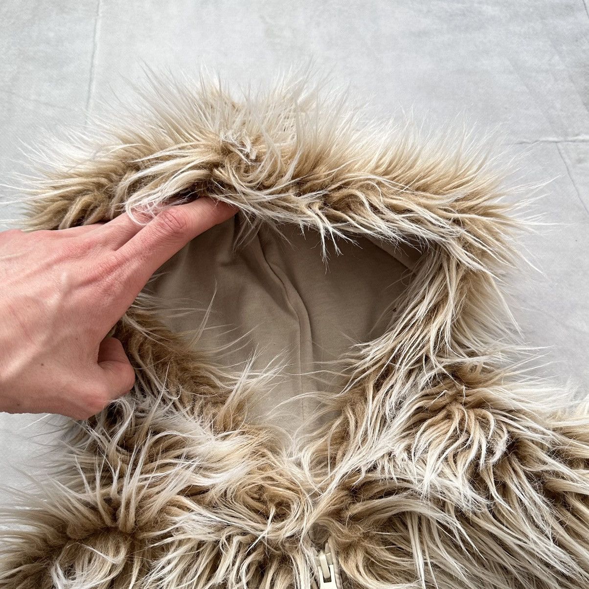 Hysteric Glamour × Undercover Fuzzy LGB If Six Was Nine Style Faux Fur Zip Vest Jacket Size S / US 4 / IT 40 - 8 Thumbnail