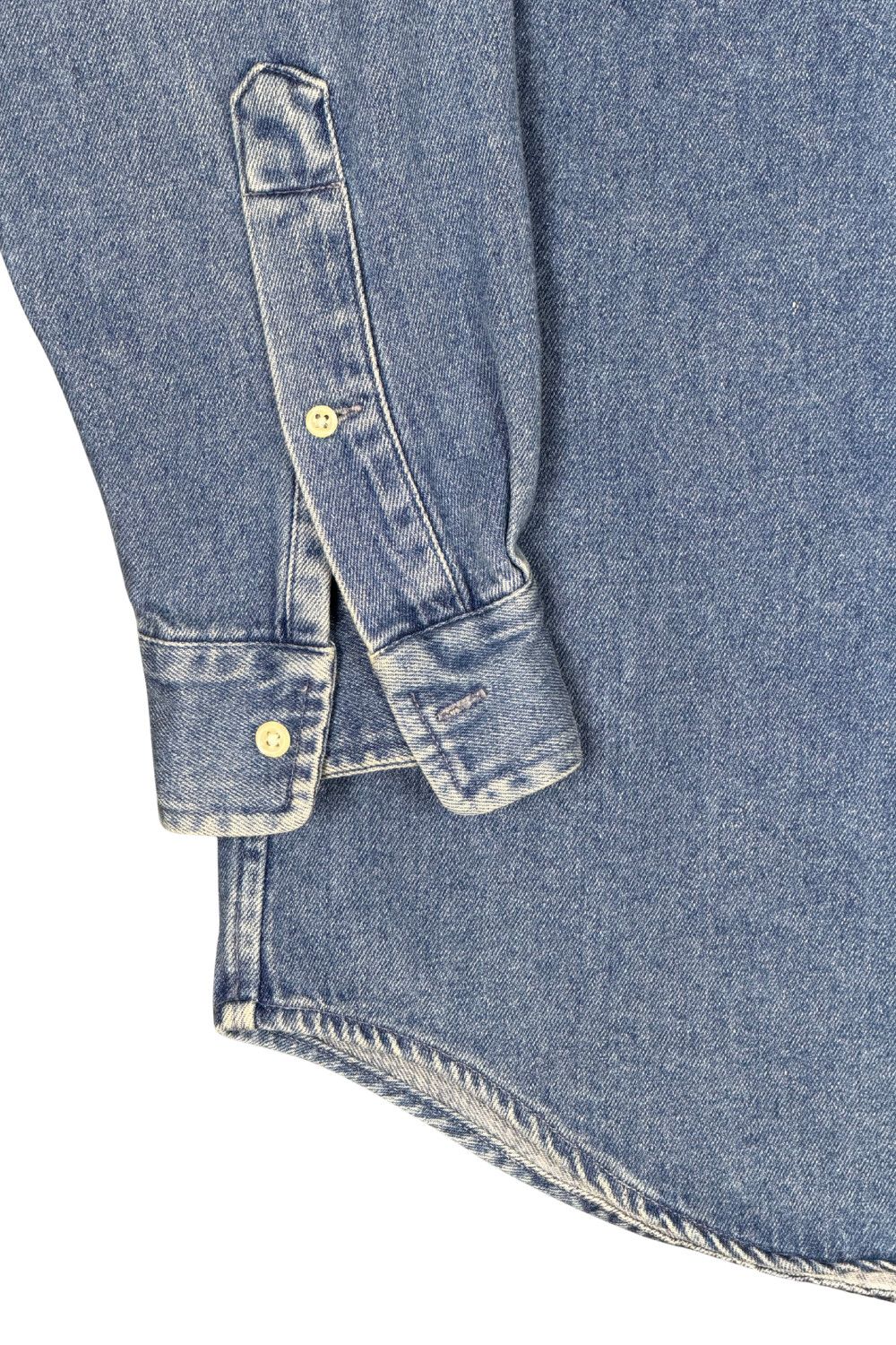 c.1995 Polo Country Ralph Lauren Denim Button Down Shirt image 8