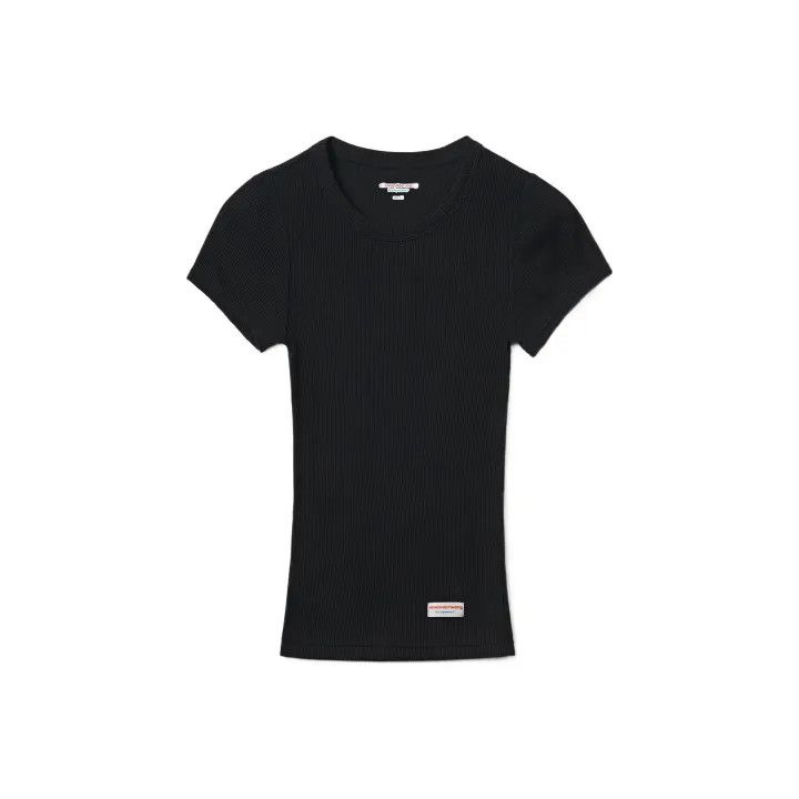 Alexander Wang Alexander Wang Black Short Sleeve Casual T-Shirt 0079 Size S / US 4 / IT 40 - 1 Thumbnail