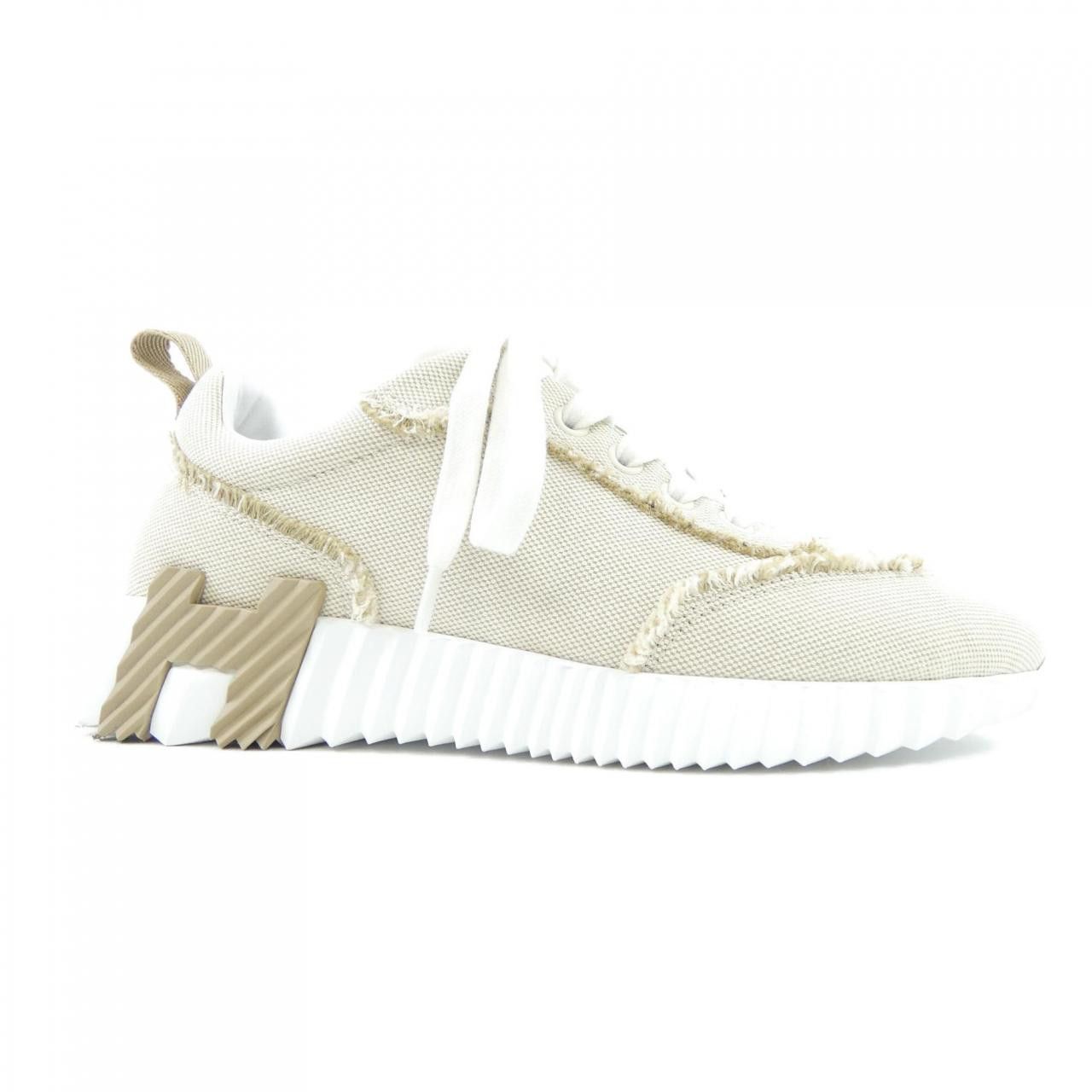 Hermes Hermes Hermes Bouncing H Canvas Sneakers Textile Shoes DUTY FREE for USA Size ONE SIZE - 1 Thumbnail
