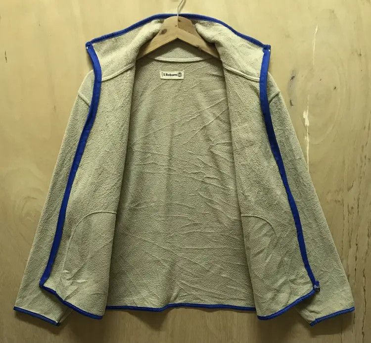 Japanese Brand Vintage S.Reborn Fleece Jackets Size S / US 4 / IT 40 - 2 Thumbnail