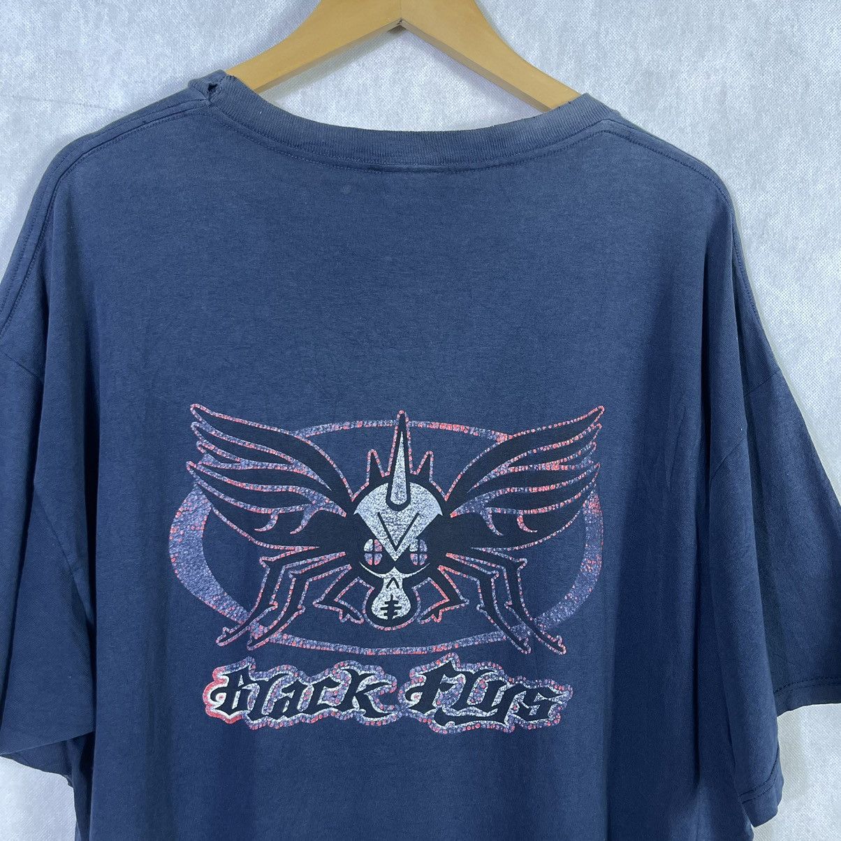 Blind Skateboards × Santa Cruz Skateboards × Vintage Vintage Y2k Black Flys Skateboard Distressed Tshirt Size US XL / EU 56 / 4 - 6 Thumbnail