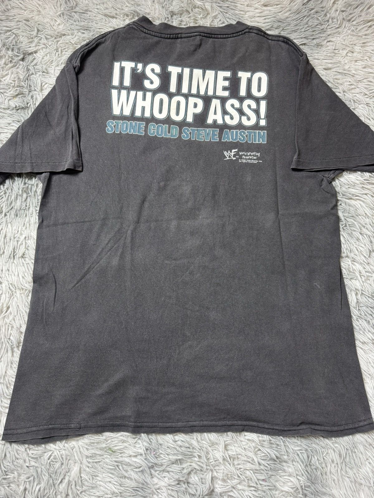 WWF Vintage Stone Cold Wwf 1998 Professional Ass-Kicker Size US L / EU 52-54 / 3 - 6 Thumbnail