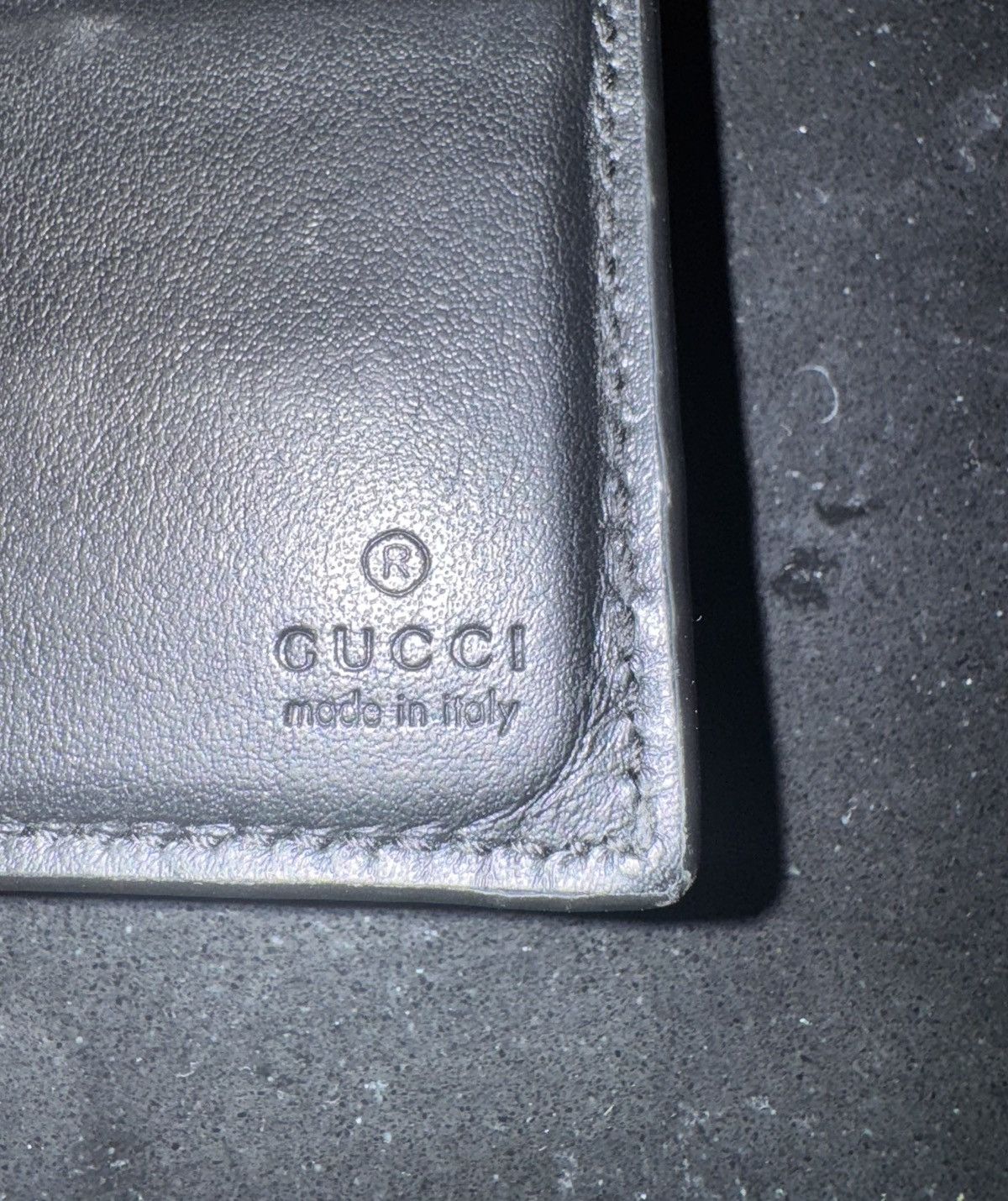 Gucci Gucci Leather Bi-Fold Wallet Size ONE SIZE - 9 Thumbnail