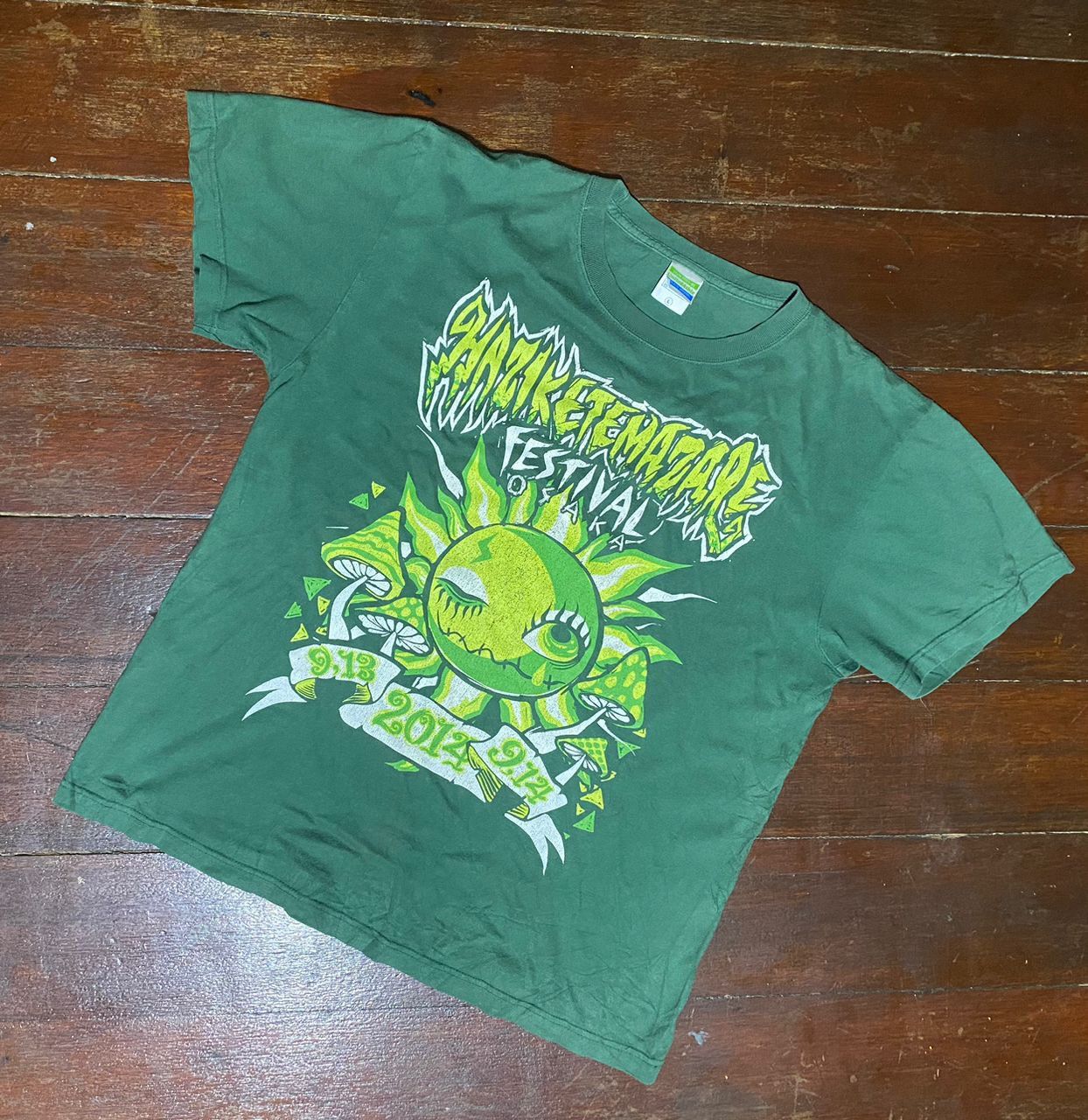 Japanese Brand Haziketemazare festival 2014 printed tshirt Size US XL / EU 56 / 4 - 1 Thumbnail