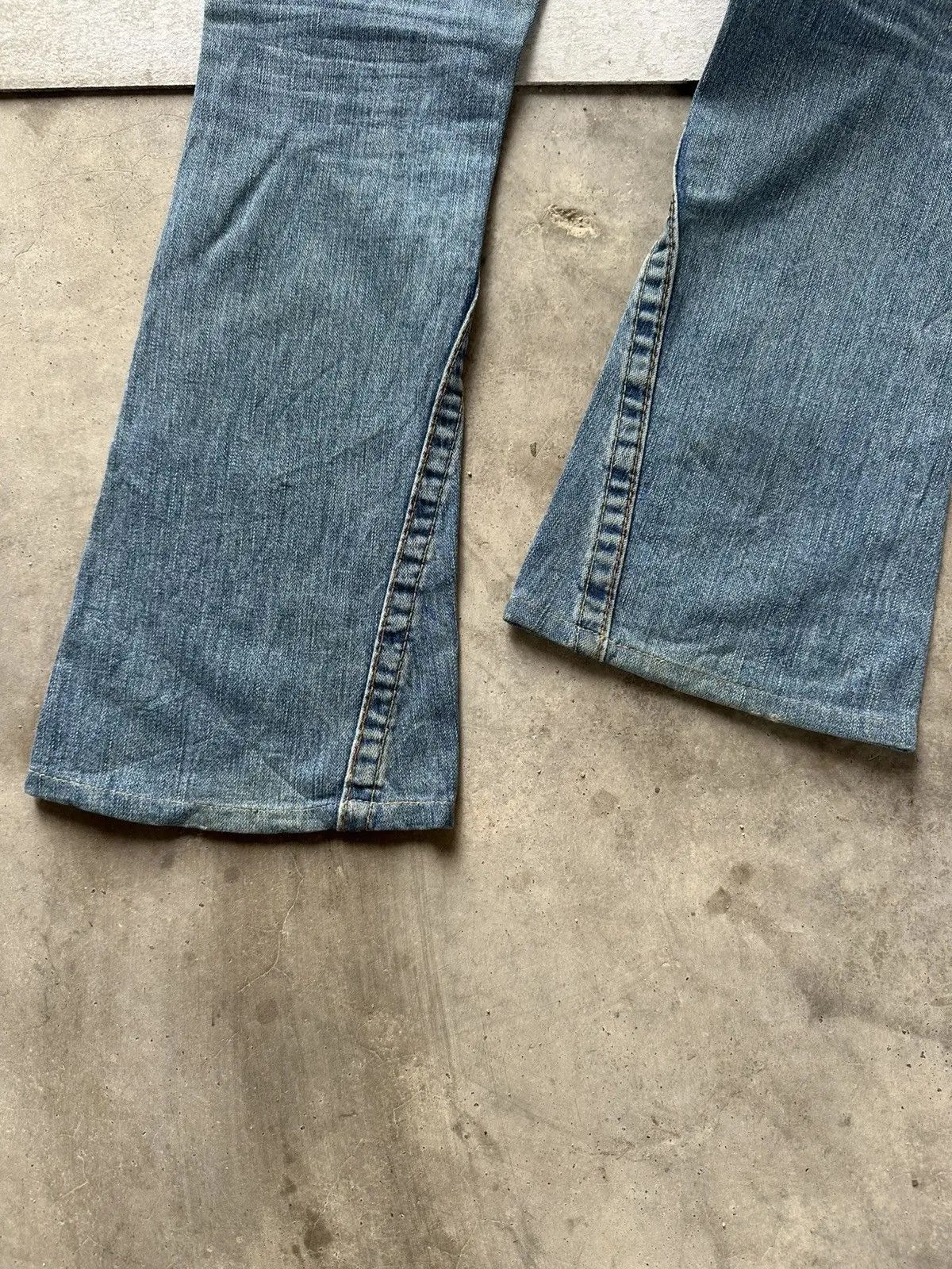 True Religion FLARED 🔥Vintage TRUE RELIGION Jean JOEY Ripped Denim Pants Size US 29 - 12 Thumbnail