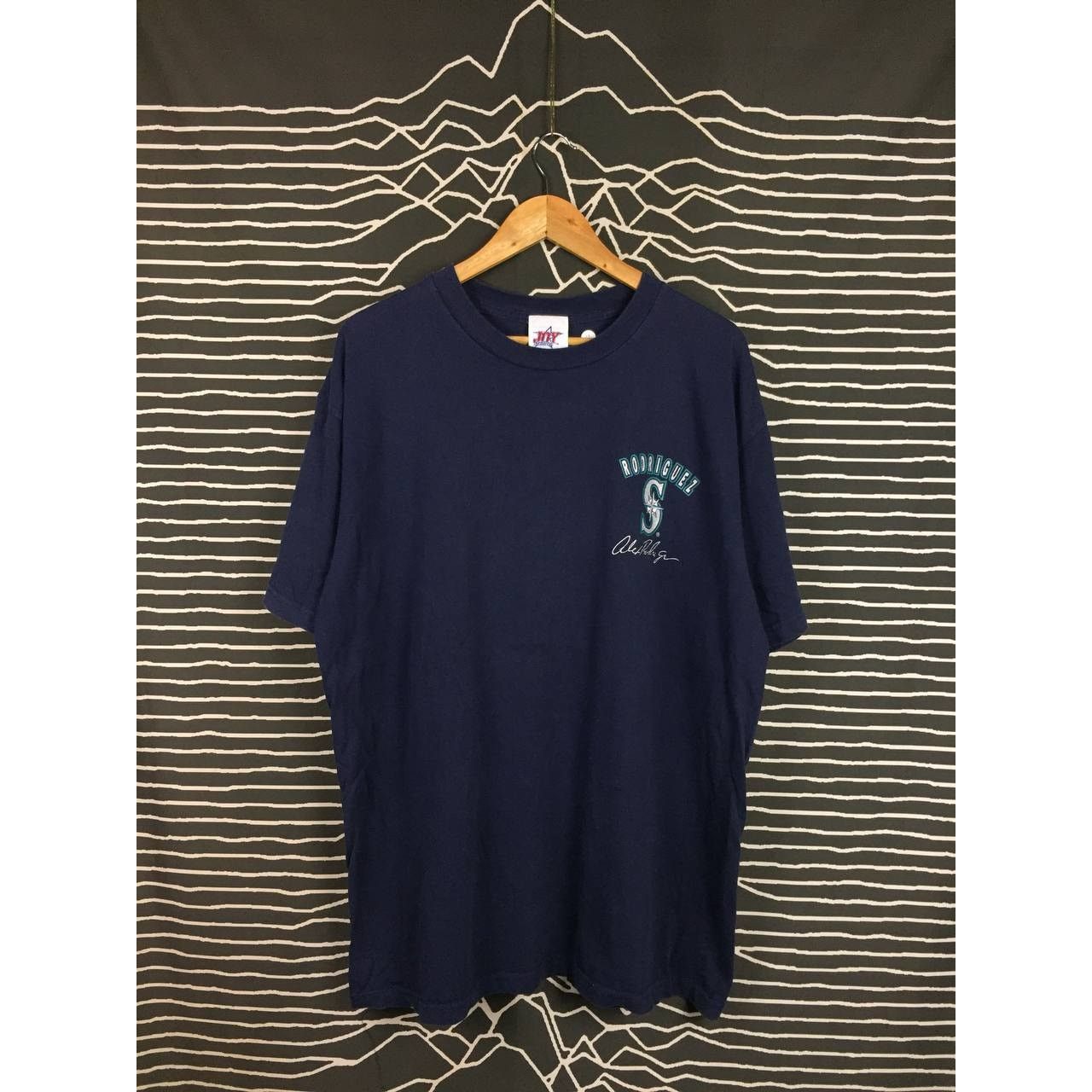 MLB Vtg 90s Seattle Mariners Alex Rodriguez MLB Tee Size XL Size US XL / EU 56 / 4 - 5 Thumbnail