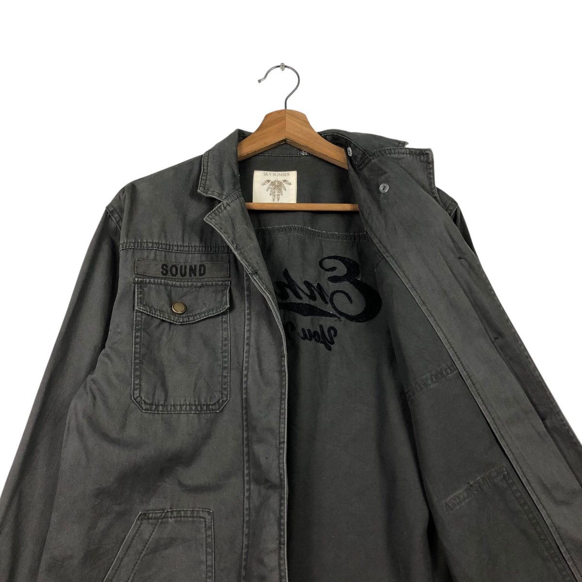 Japanese Brand 📌Vintage Biker Jacket Sky Bomber Bondage Design Parachute Size US M / EU 48-50 / 2 - 13 Thumbnail