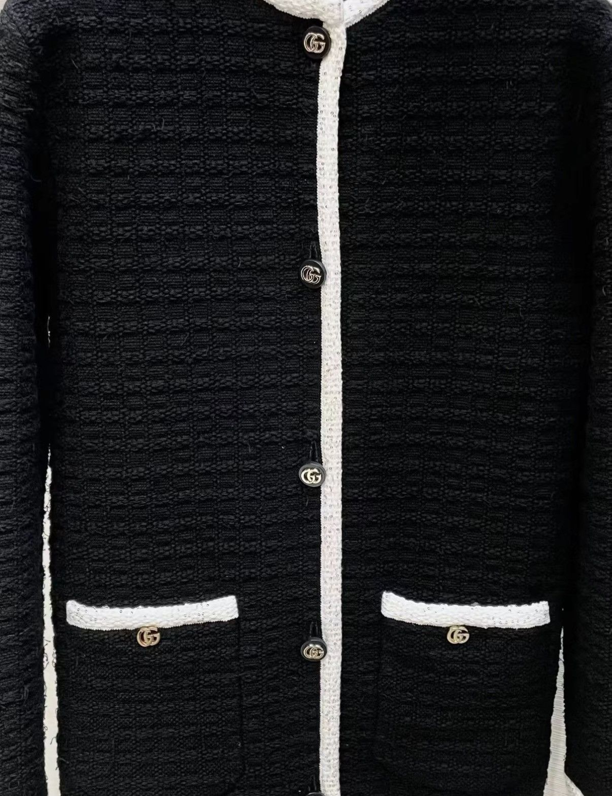 Gucci Gucci Block Knit Cardigan Loose fit J33 Size XXS / US 00 / IT 34 - 3 Thumbnail