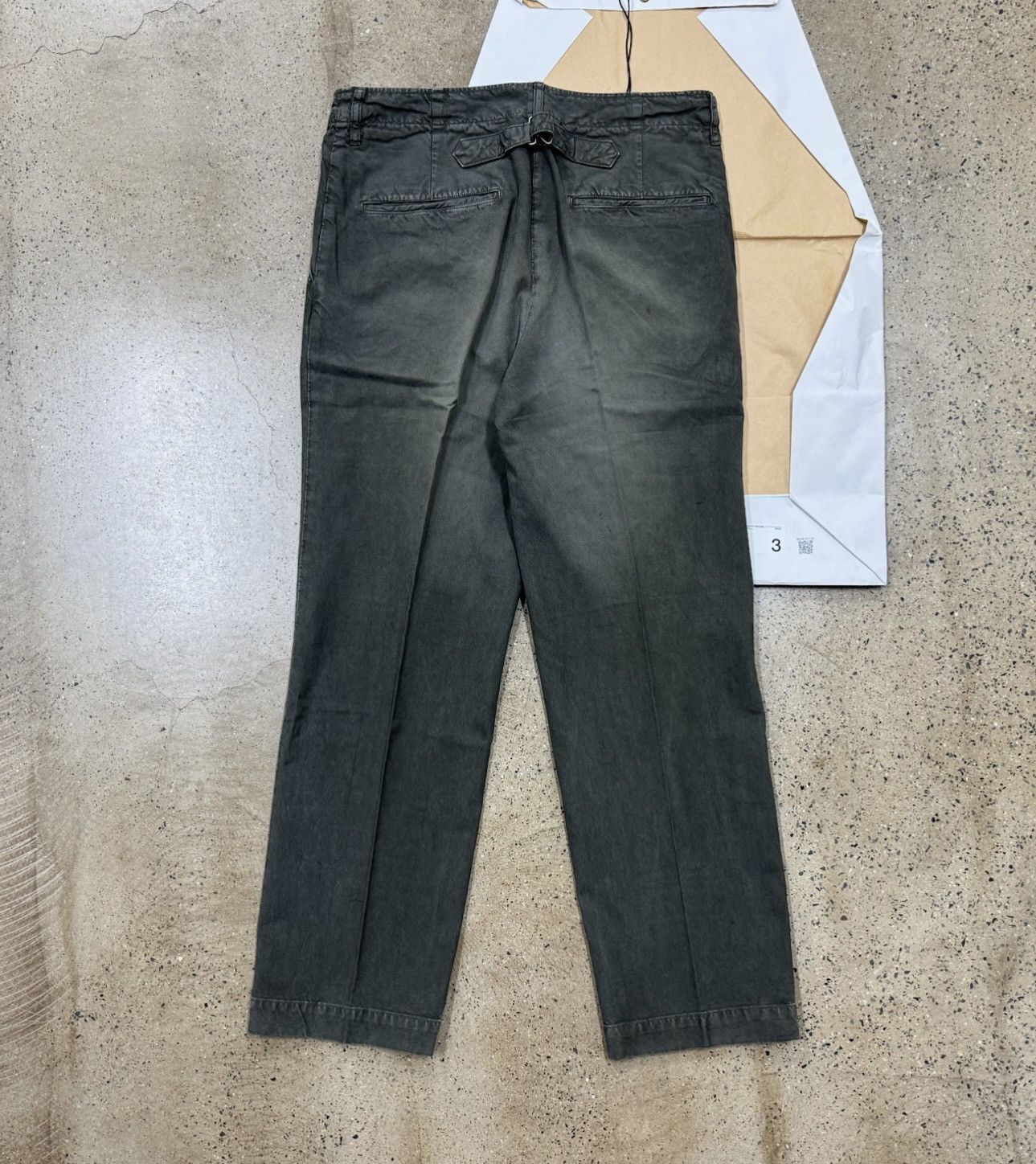 Visvim Visvim 22aw CHINO PANTS HW TAPER DMGD Size US 34 / EU 50 - 2 Thumbnail
