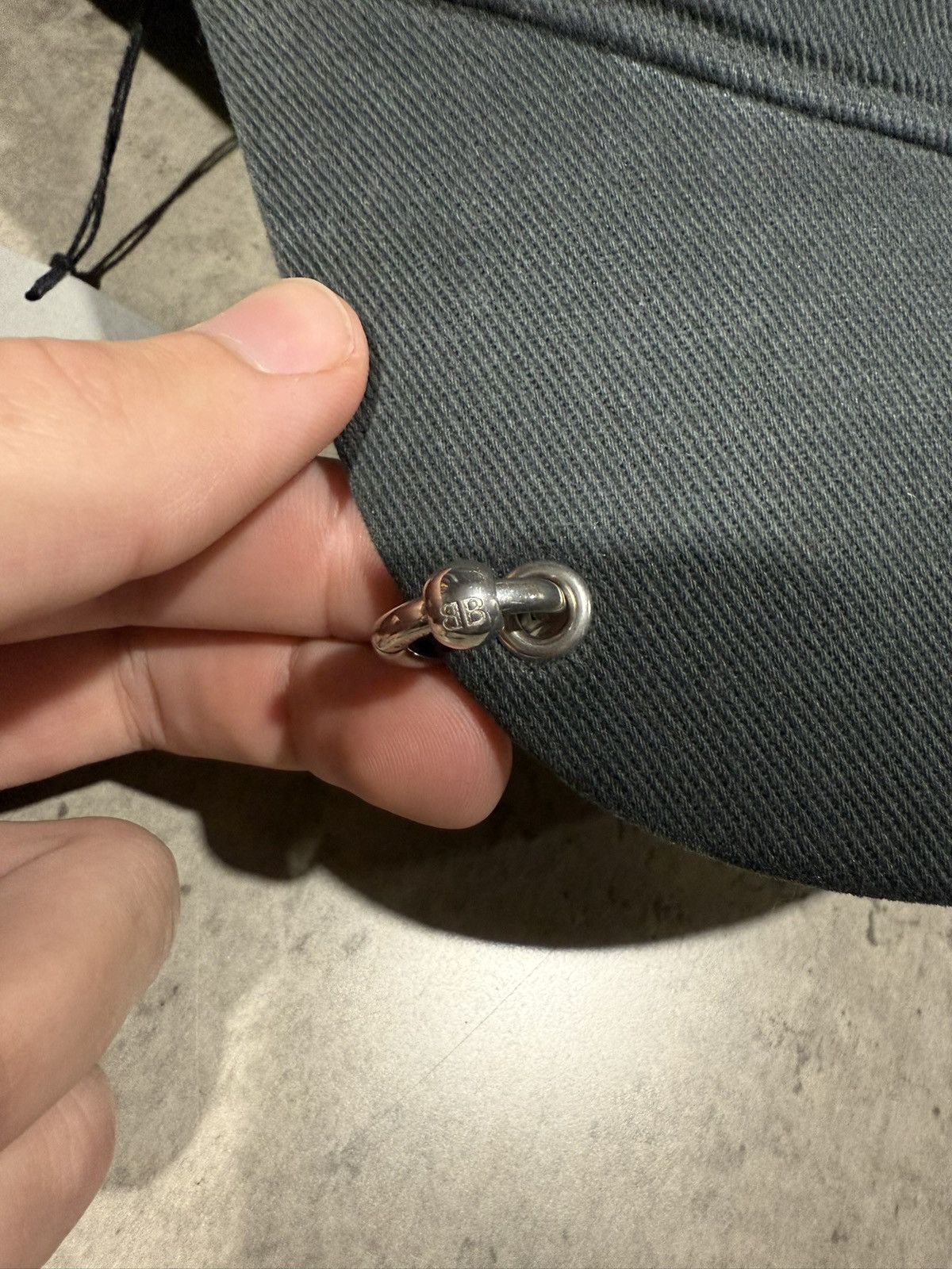 Balenciaga balenciaga 50/50 piercing cap Size ONE SIZE - 2 Thumbnail