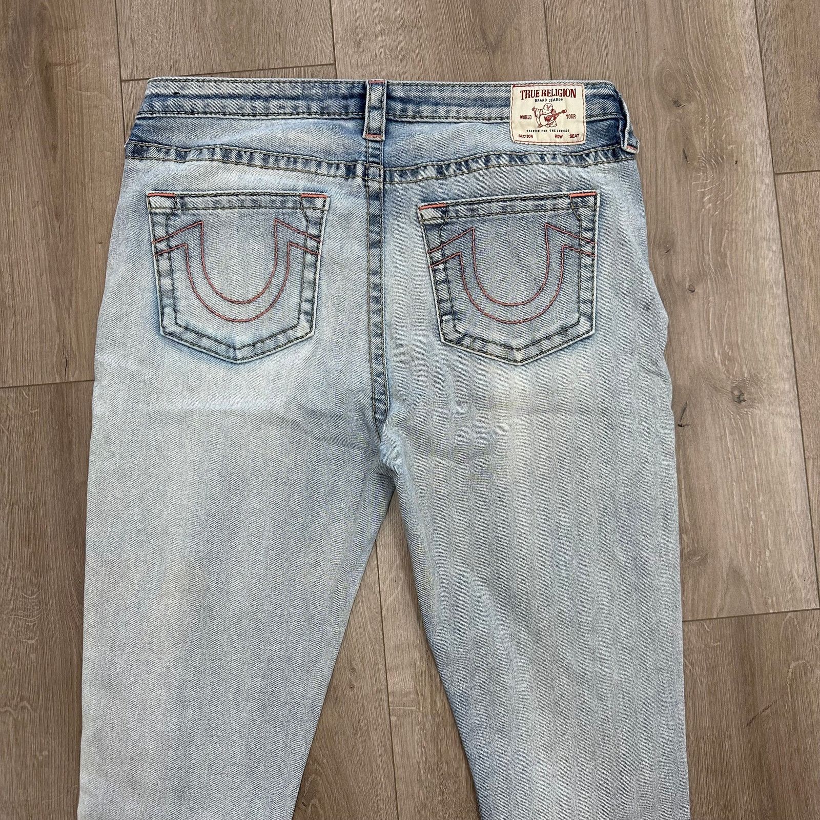 True Religion True Religion Stella Mid Rise Skinny Jeans Pants Size 34 B20 Size US 34 / EU 50 - 2 Thumbnail
