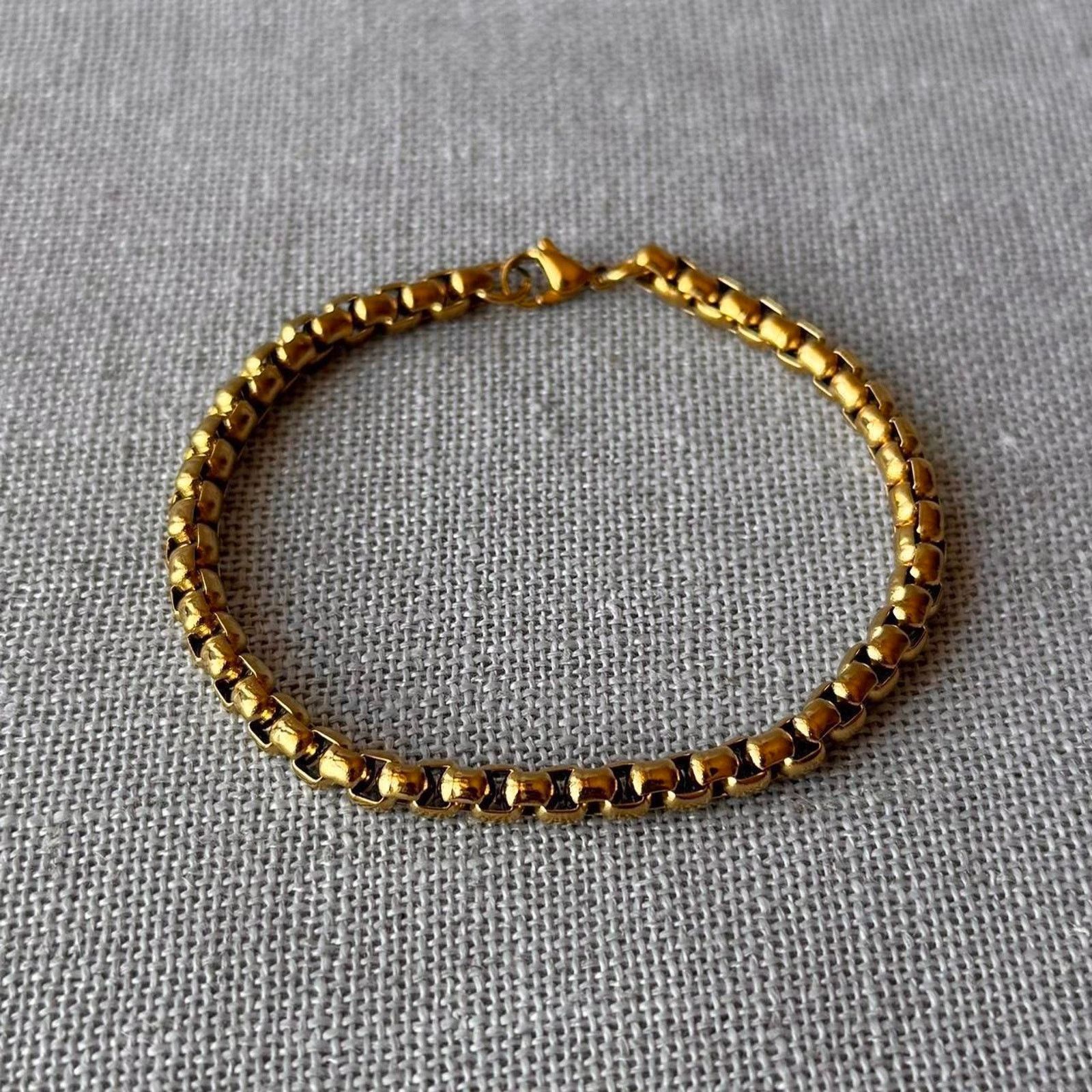 Other Classic gold ball chain bracelet MENS2 Size ONE SIZE - 1 Thumbnail