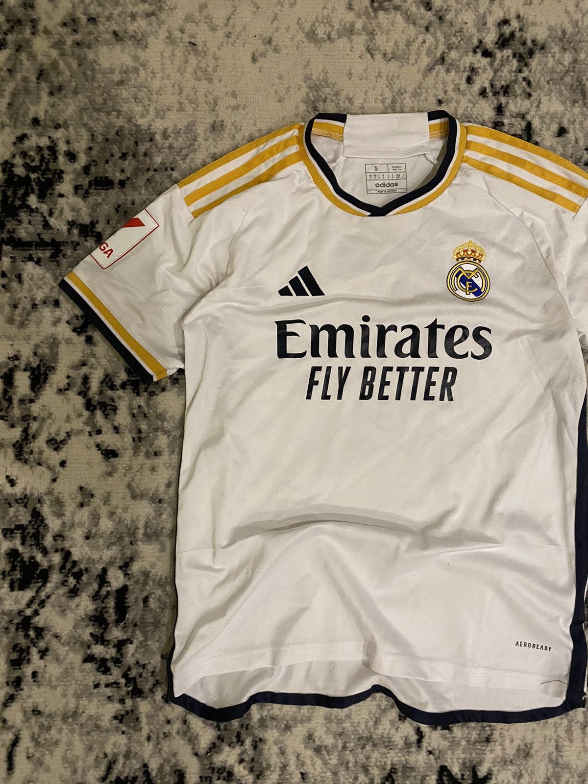 Adidas Real Madrid Vinicius Jr Adidas Jersey 7 White Home Kit S Size US S / EU 44-46 / 1 - 3 Thumbnail