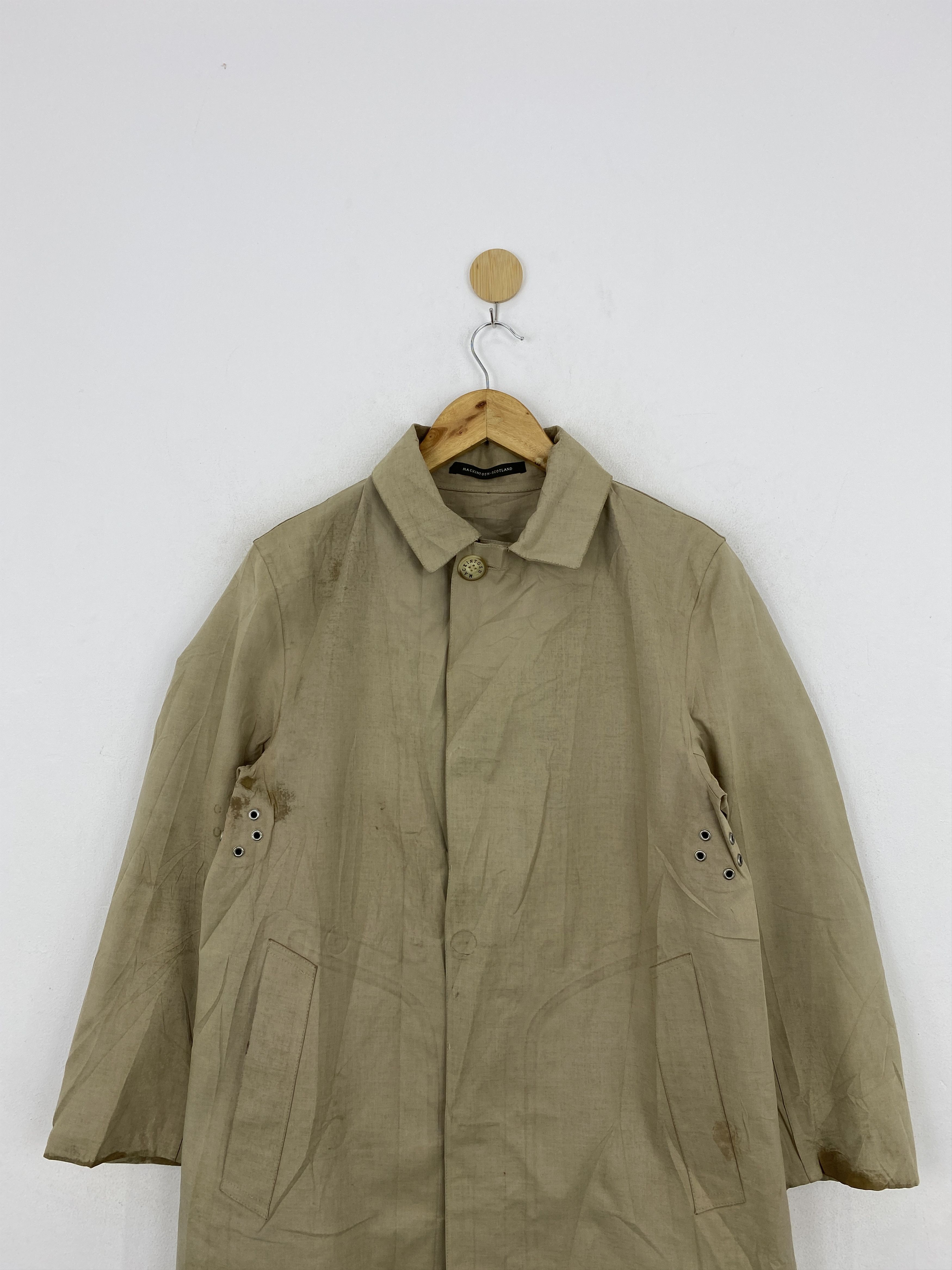 Mackintosh Vintage Mackintosh Made In Scottland Trench Coat J1940 Size US XXS / EU 40 - 2 Thumbnail