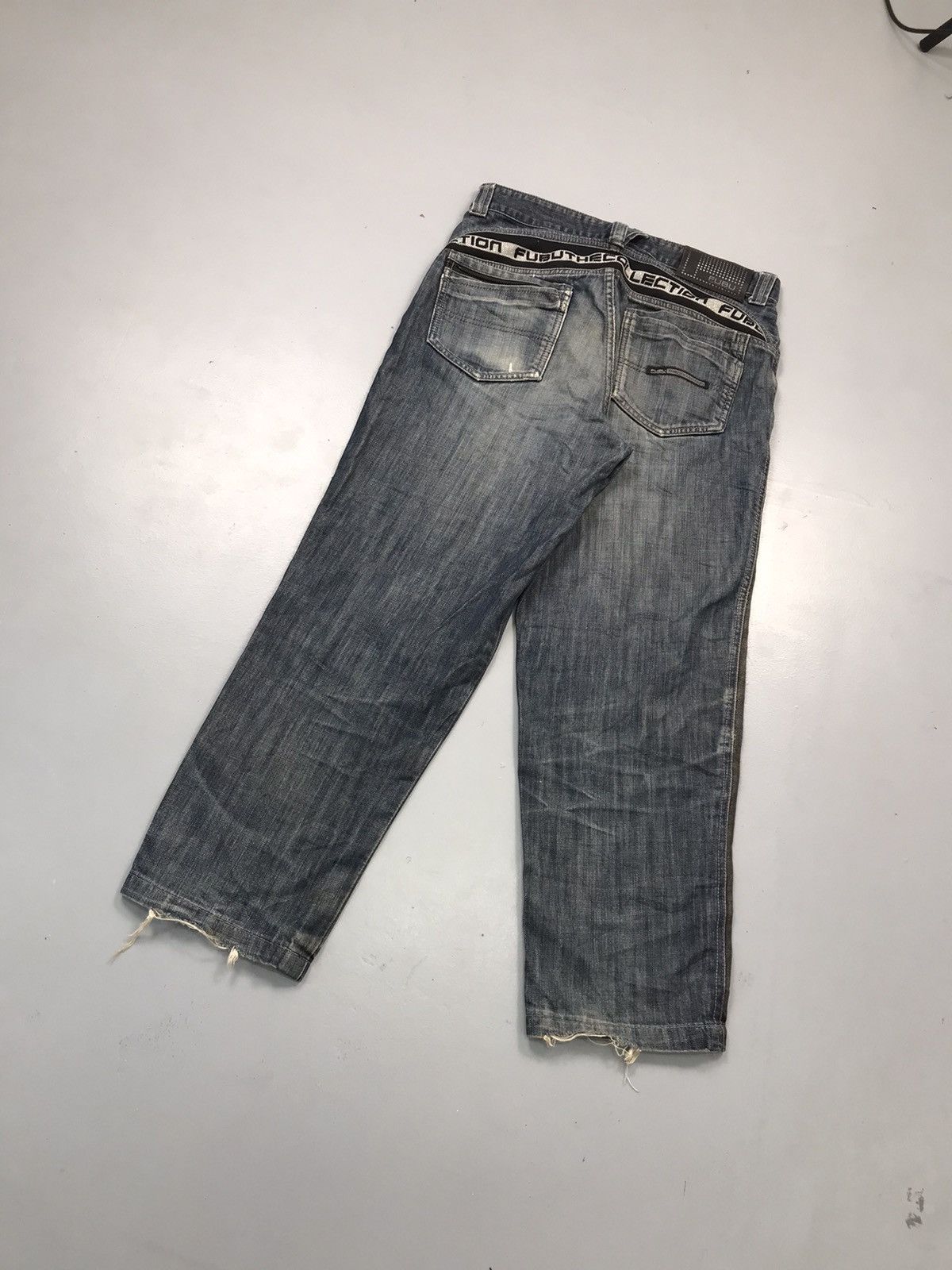 Fubu Vintage Fubu SpellOut denim Size US 34 / EU 50 - 10 Thumbnail
