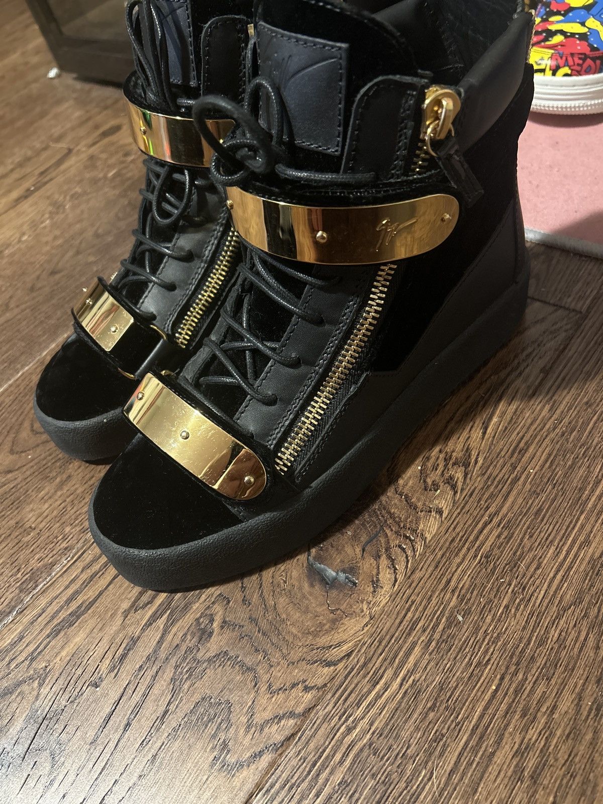 Giuseppe Zanotti Giuseppe Zanotti COBY high top sneakers Size US 9 / EU 42 - 3 Thumbnail