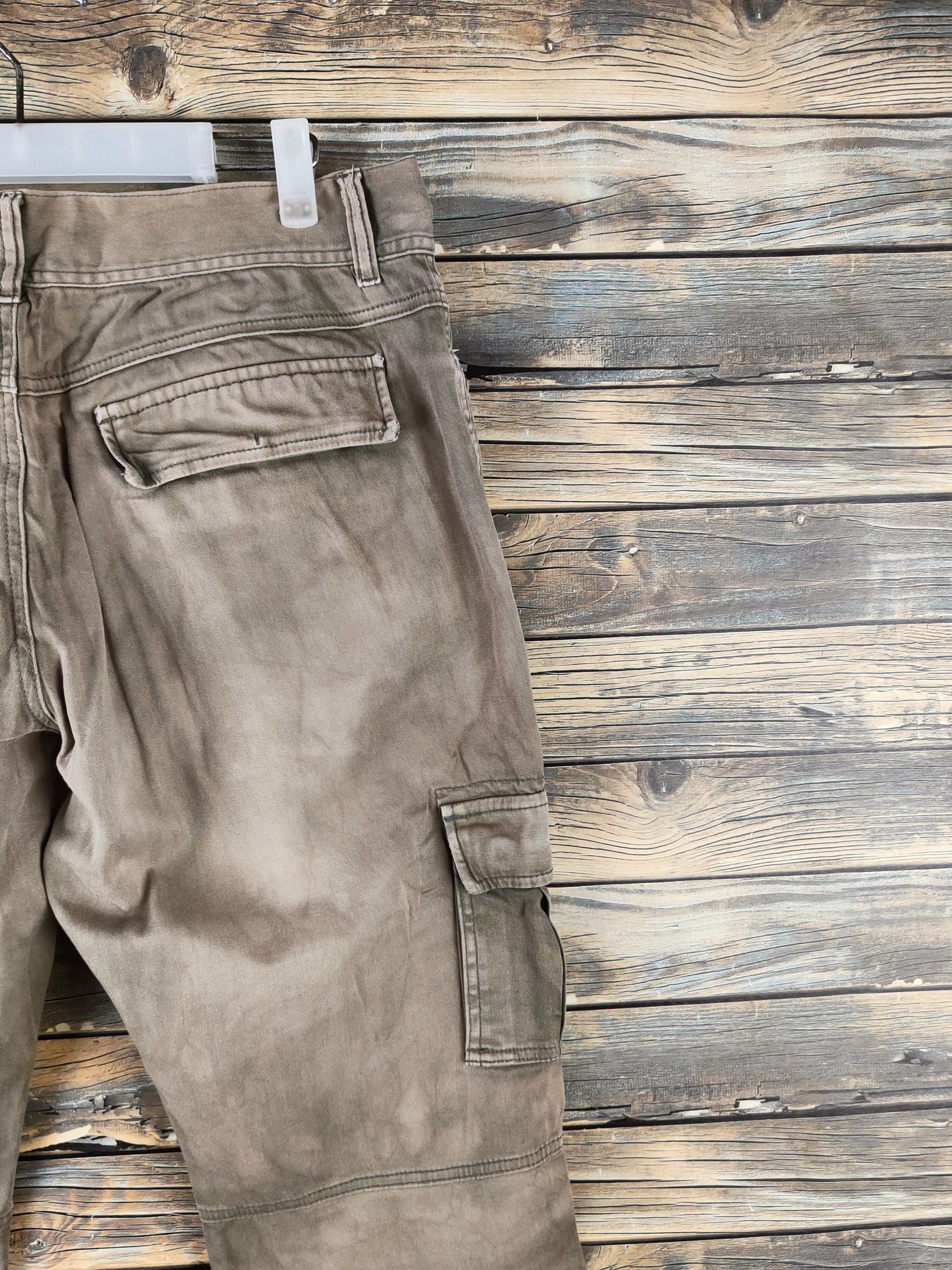 semanticdesign DL Semanticdesign Beige Multipocket Cargo Pants #46-124 Size US 32 / EU 48 - 10 Thumbnail