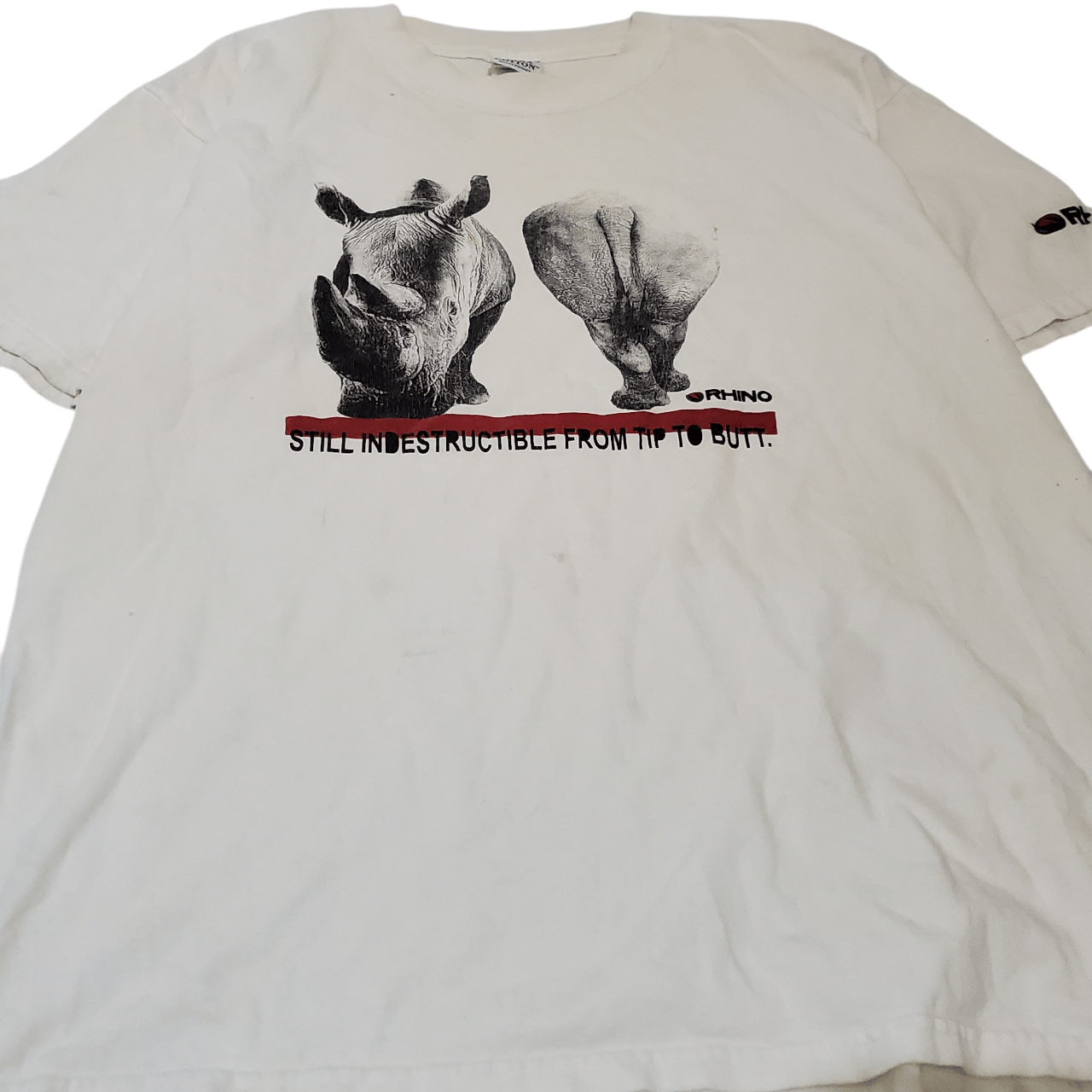 Vintage Y2K Rhino Indistructible From Tip to Butt Size US L / EU 52-54 / 3 - 2 Thumbnail