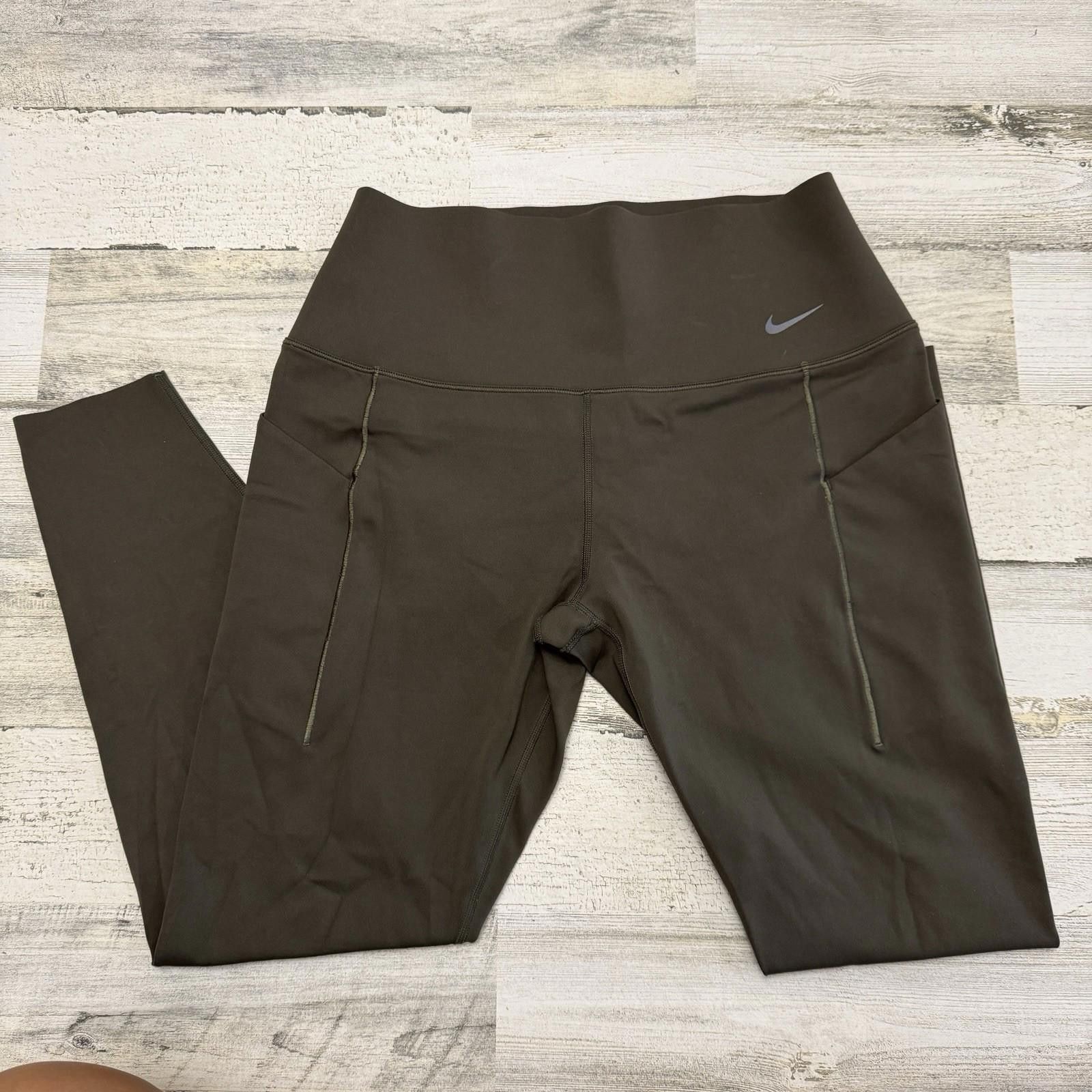 Nike Forest Green Dri Fit Nike Legging Large Size 36" / US 14 / IT 50 - 3 Thumbnail